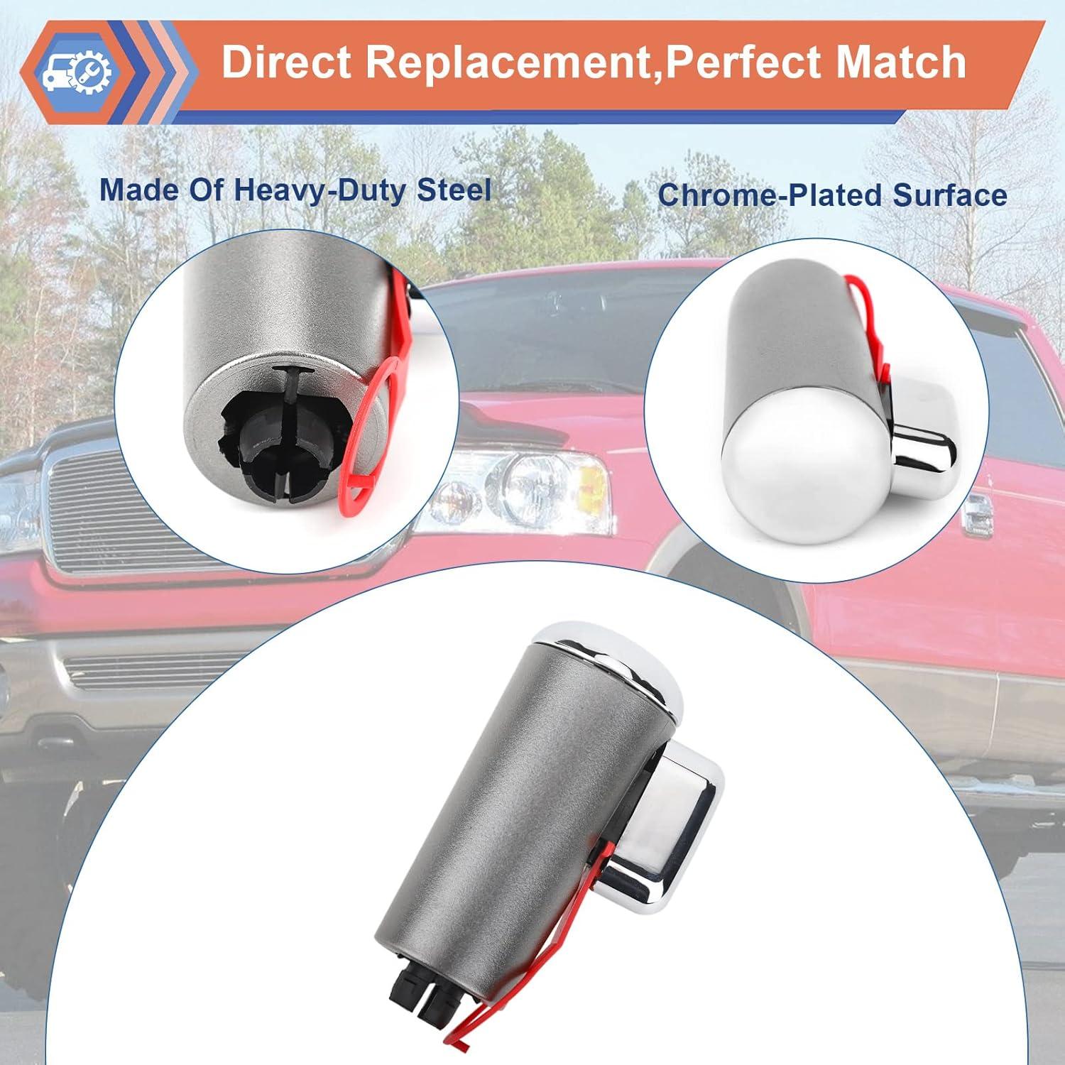 Manija de Palanca de Cambio Automática ZONFANT Cromo Ford F-150 2004-2006