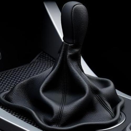 Cubierta de Botón de Cambio Klanata para E34 E36 Z3 - Cuero Artificial