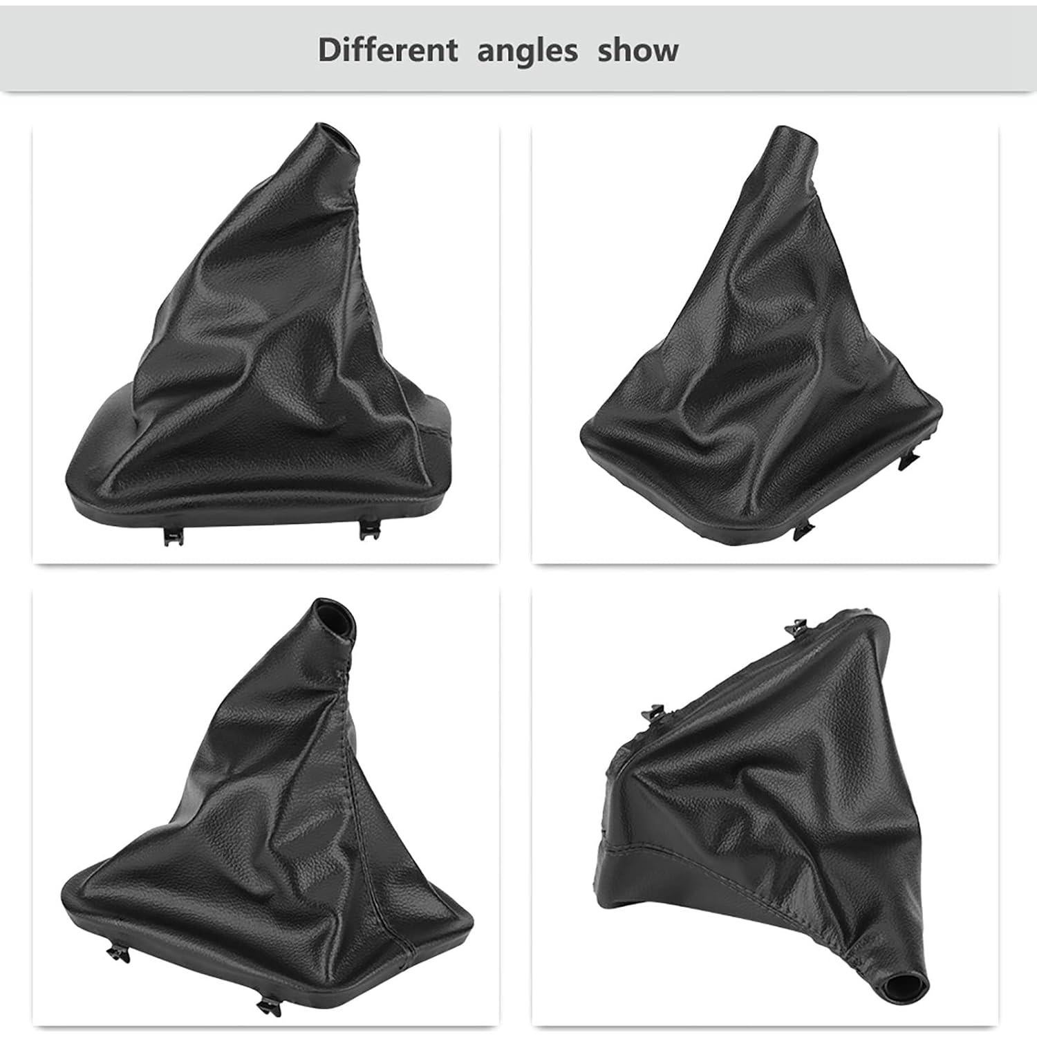 Cubierta de Botón de Cambio Klanata para E34 E36 Z3 - Cuero Artificial