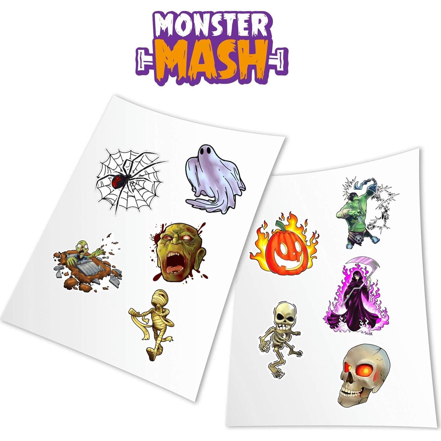 Pegatinas AR HoloToyz Monster Mash - 10 Pegatinas Mágicas