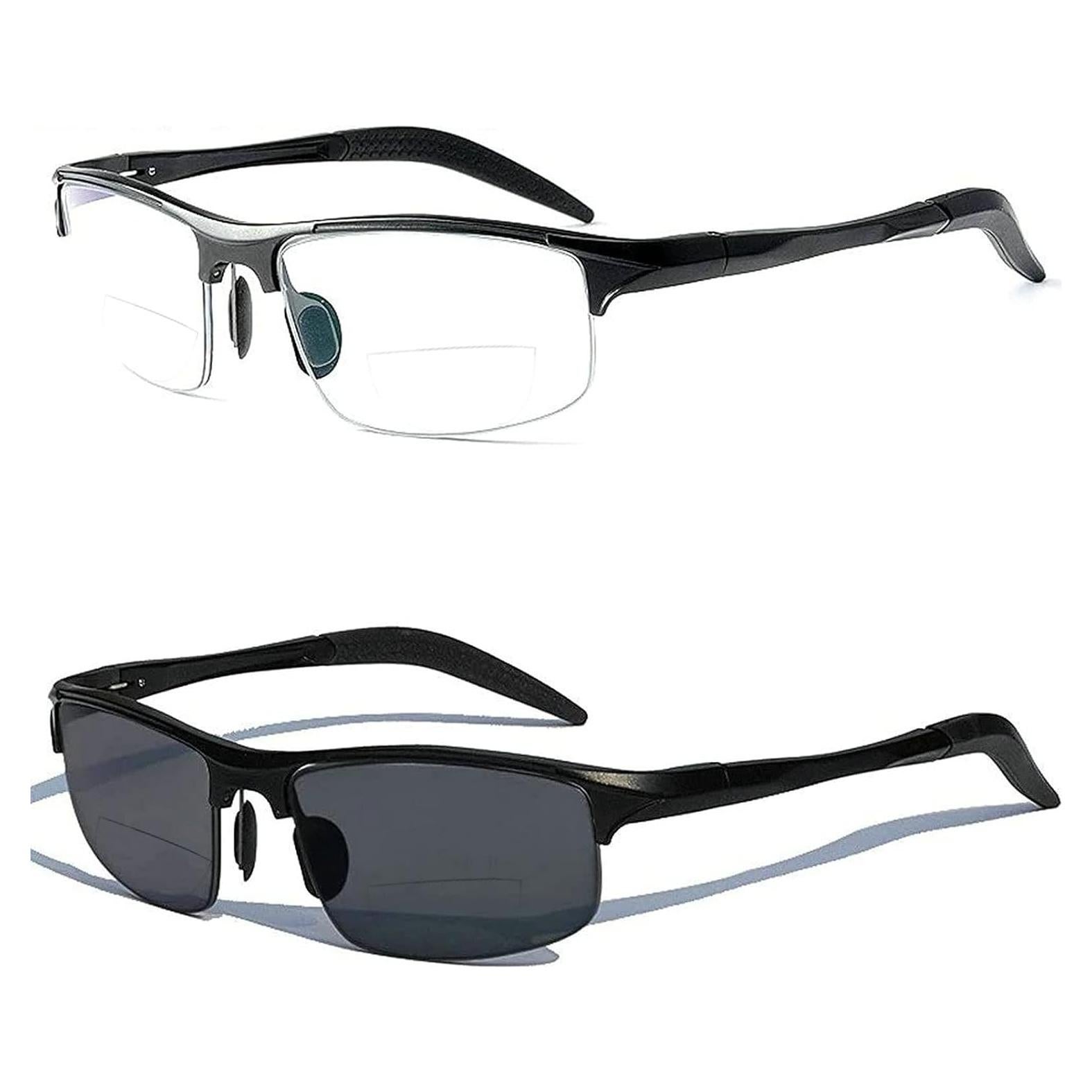 Gafas de lectura bifocales fotochromáticas NX para hombres