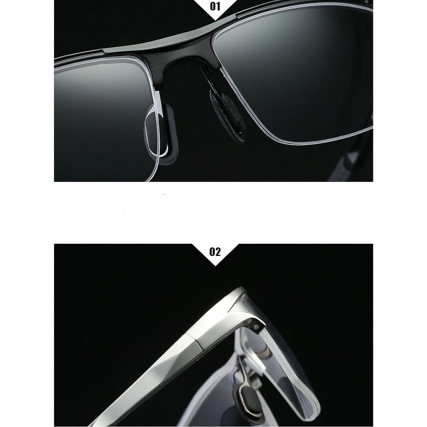 Gafas de lectura multifocal NX para hombres 3.0x fotochromáticas