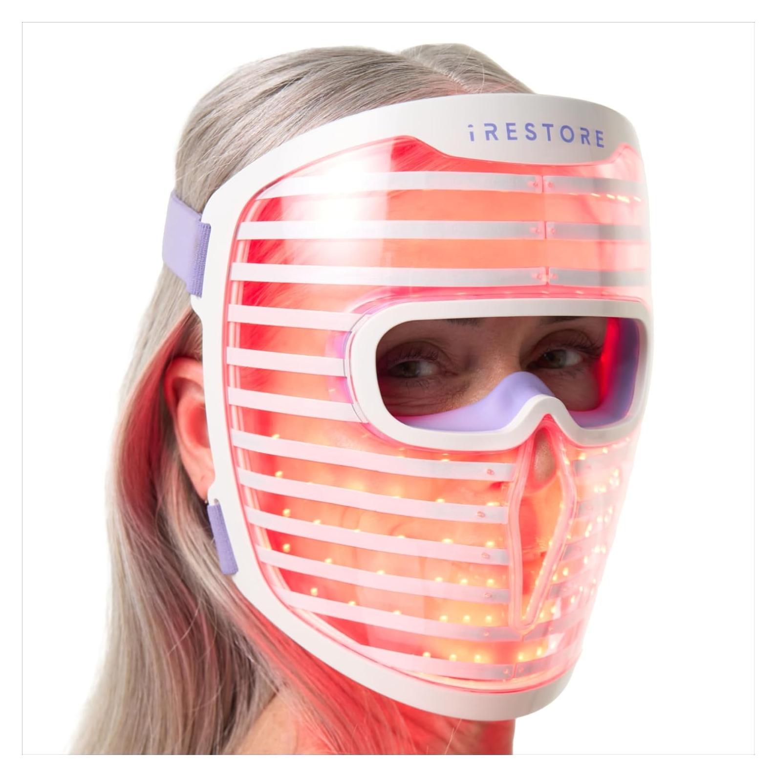 Máscara Facial LED iRestore Antienvejecimiento 360 LEDs