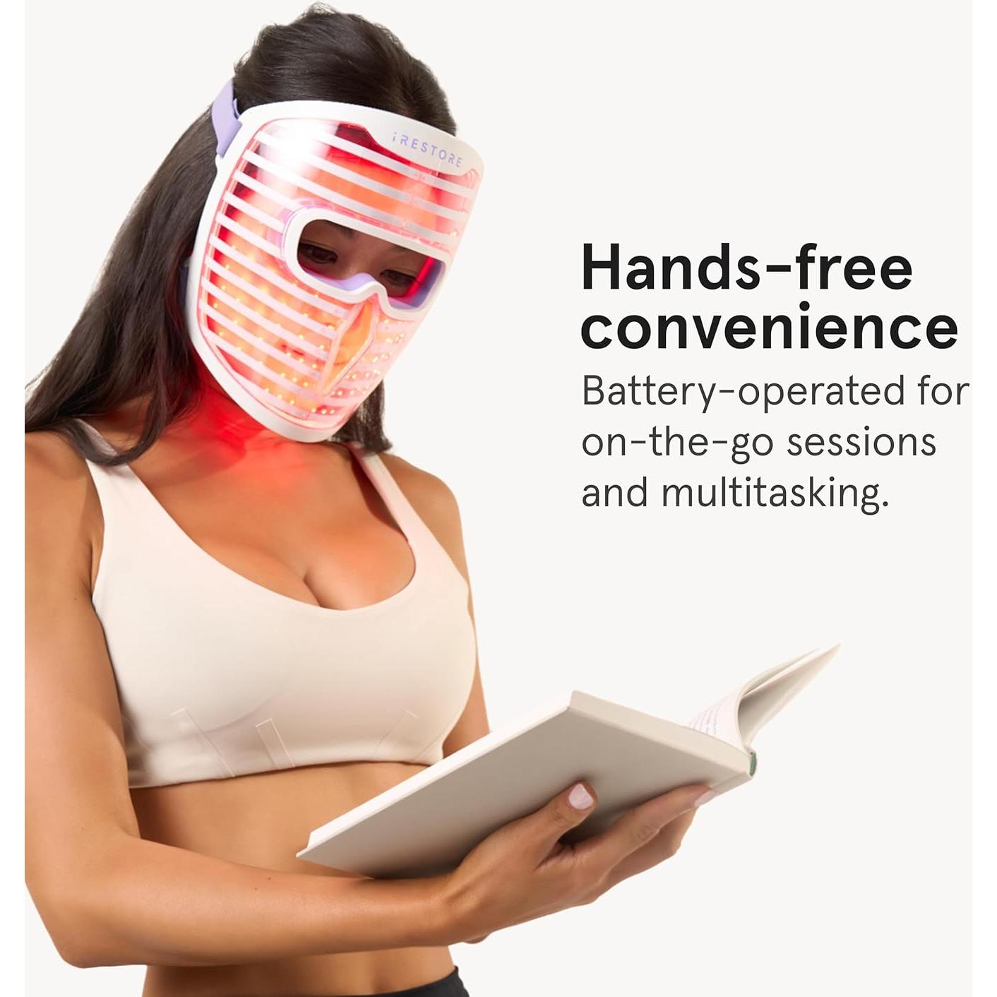Máscara Facial LED iRestore Antienvejecimiento 360 LEDs