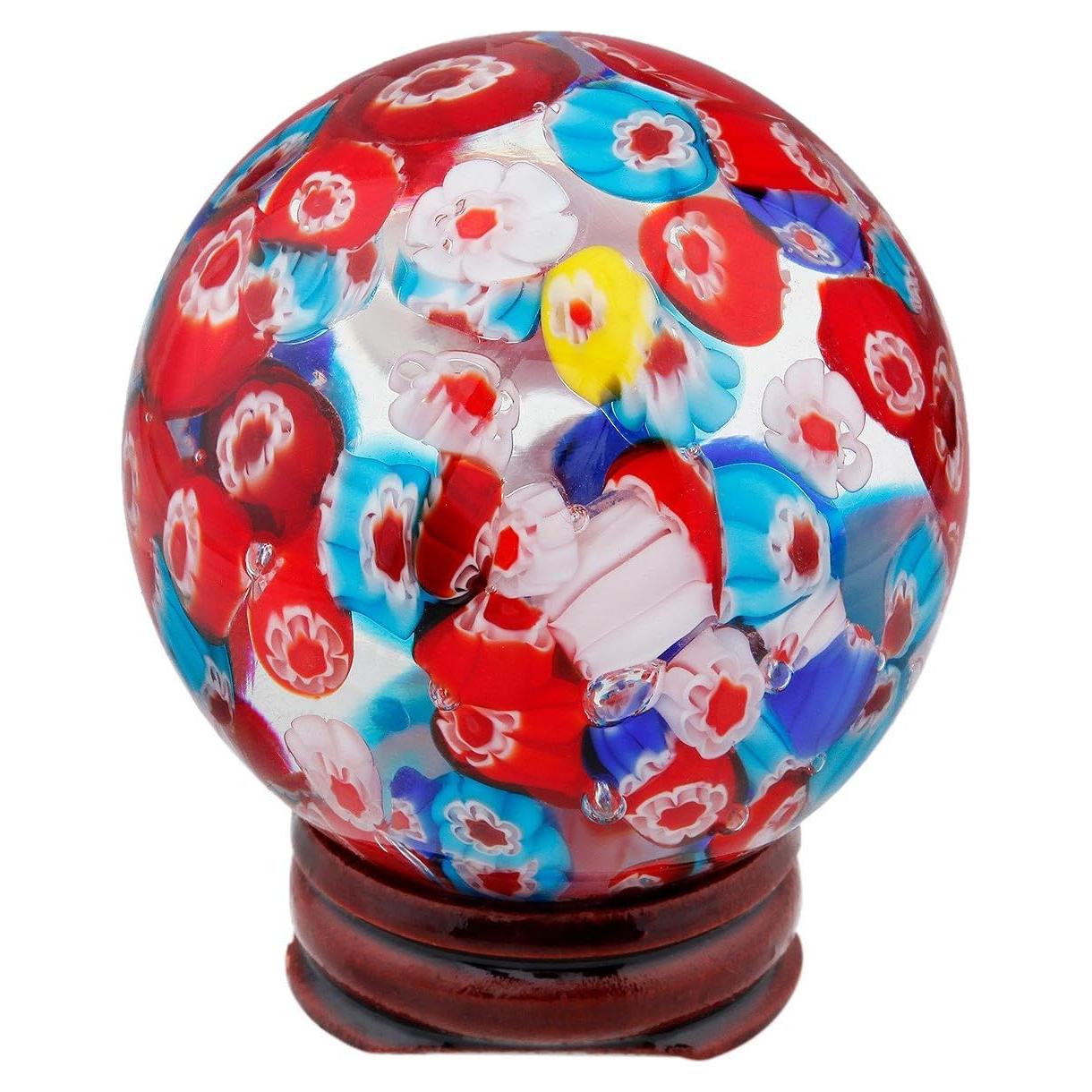 Esfera de Cristal de Vidrio Marano mookaitedecor 50-55 mm