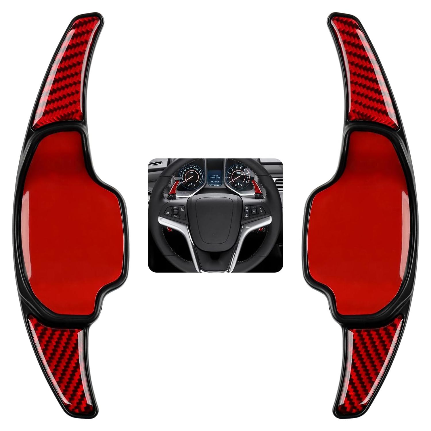 Cubierta de Trim de Palanca de Cambio YDMYL para Chevrolet Camaro 2010-2015 - Rojo