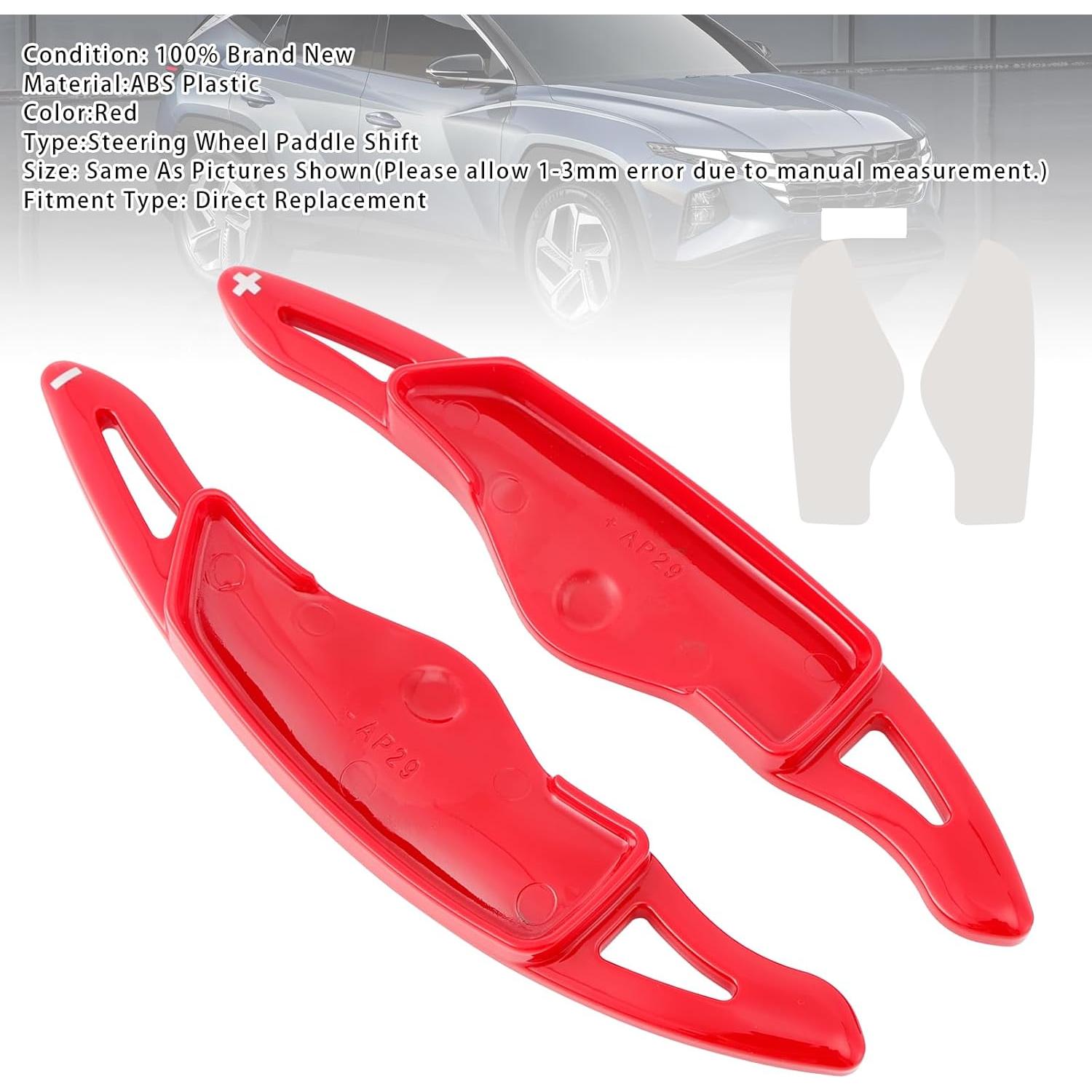 Extensión Palanca de Cambio Volante MAD HORNETS Rojo Hyundai