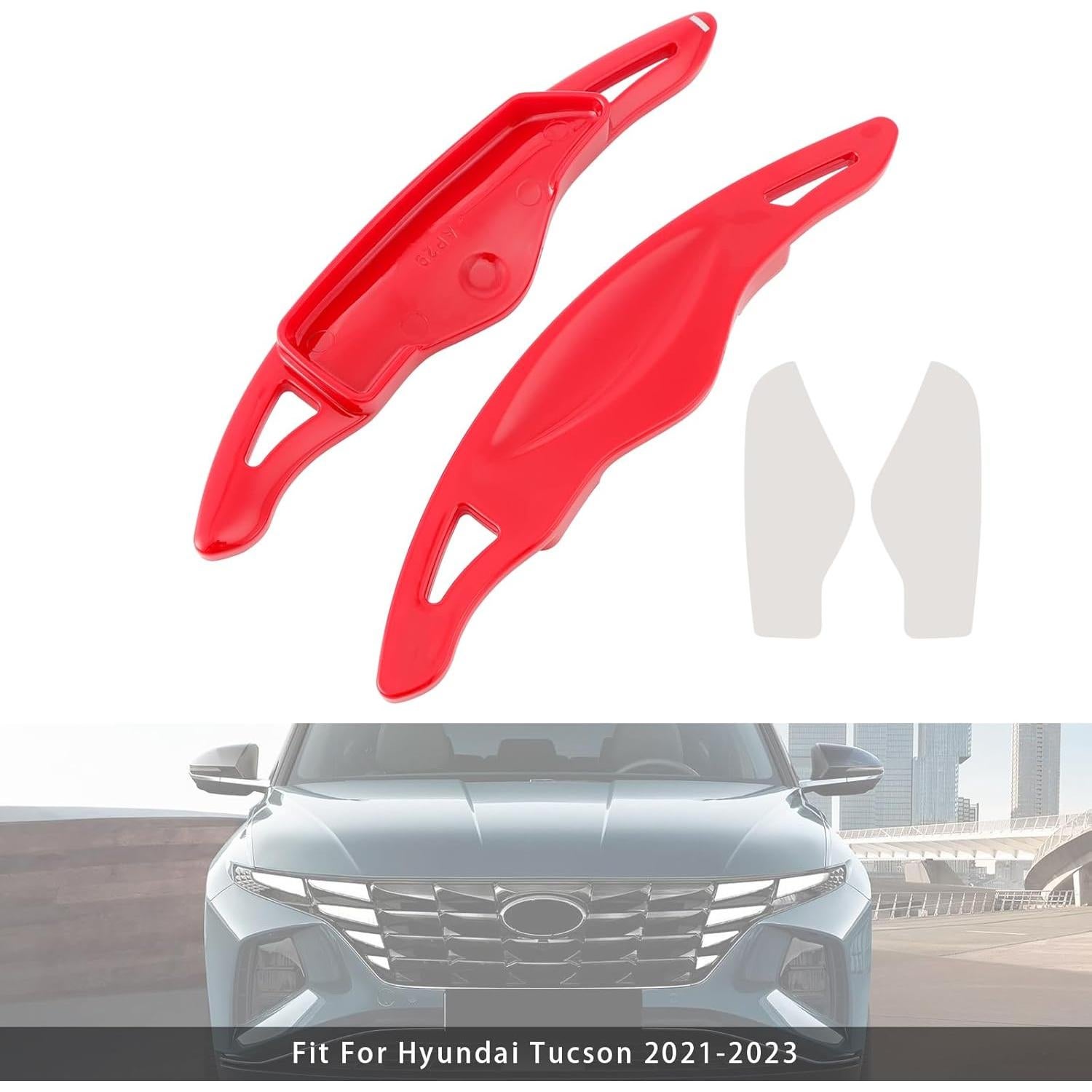 Extensión Palanca de Cambio Volante MAD HORNETS Rojo Hyundai