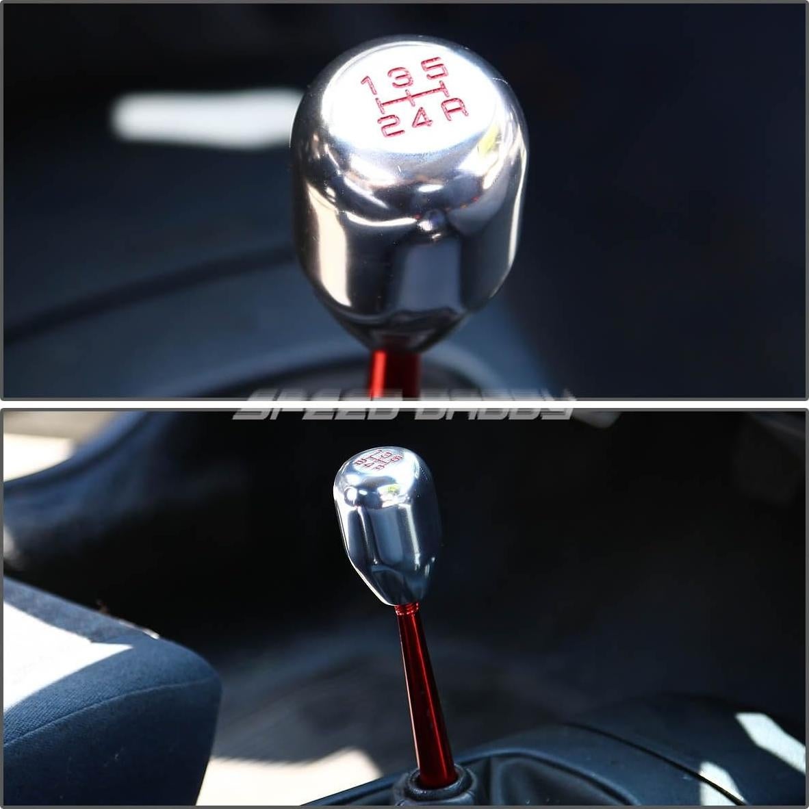 Palanca de Cambios Corto Recorrido Auto Dynasty + Perilla Plata