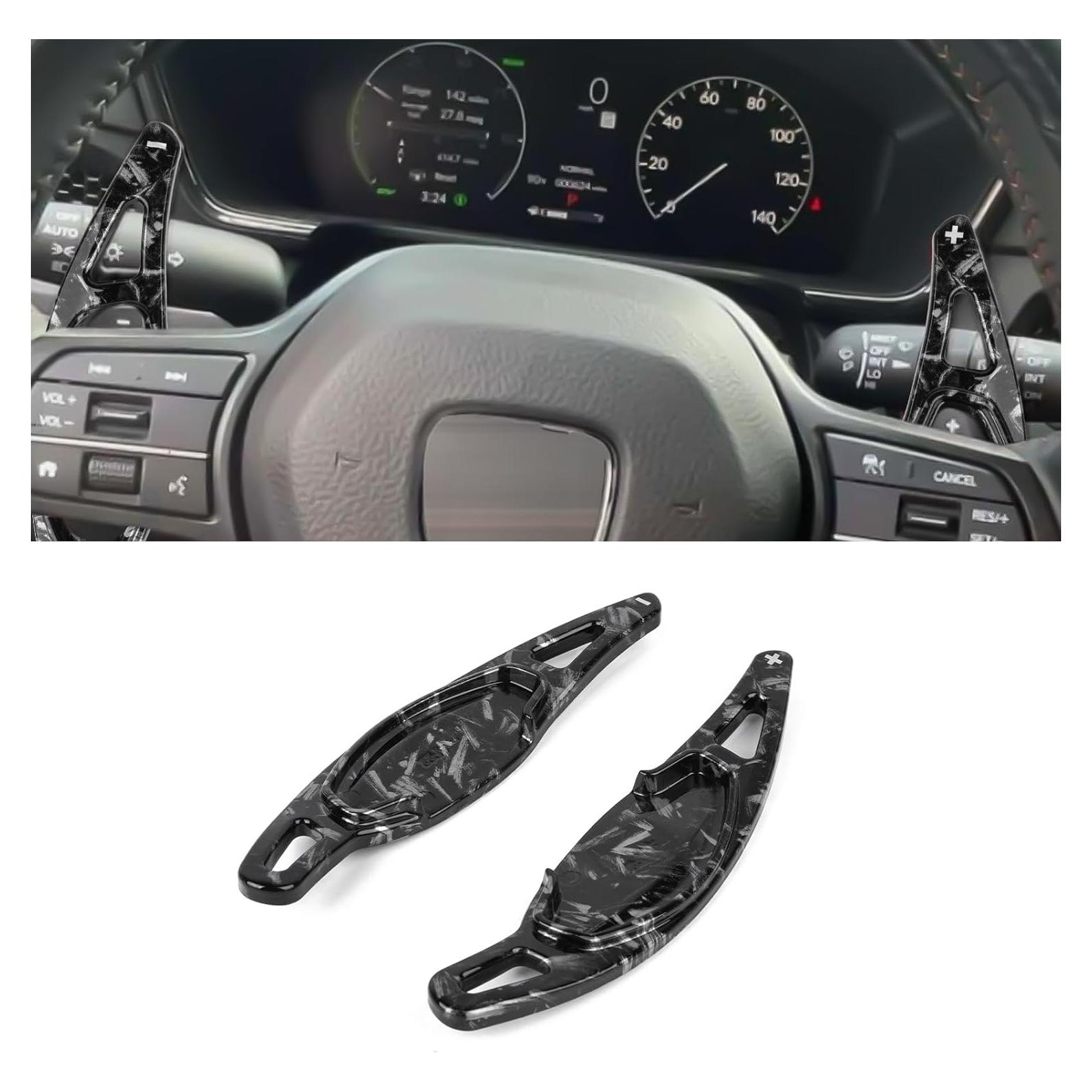 Extensiones de Palanca de Cambios x Xotic Tech Forjado Negro para Honda Civic 2022-2025