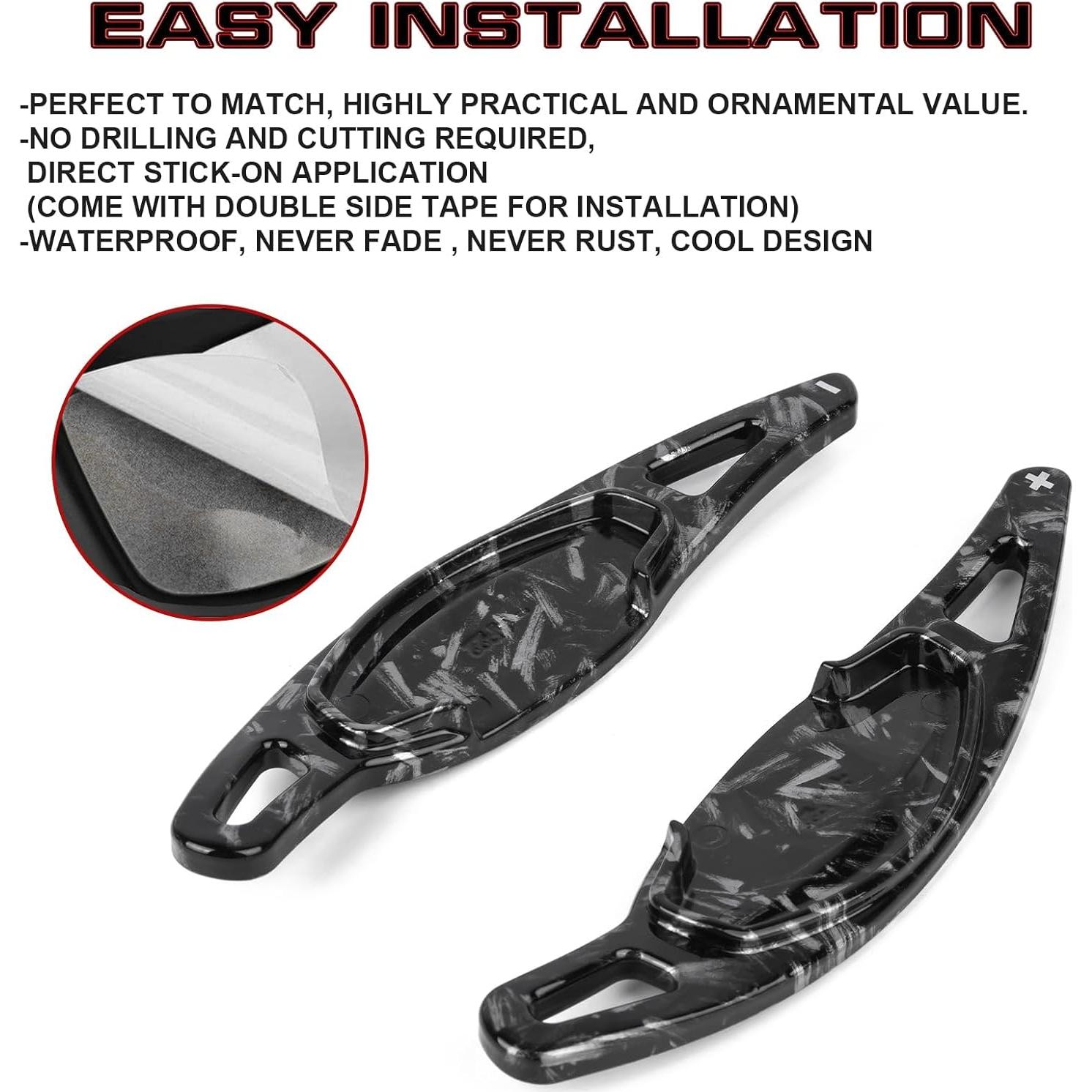 Extensiones de Palanca de Cambios x Xotic Tech Forjado Negro para Honda Civic 2022-2025