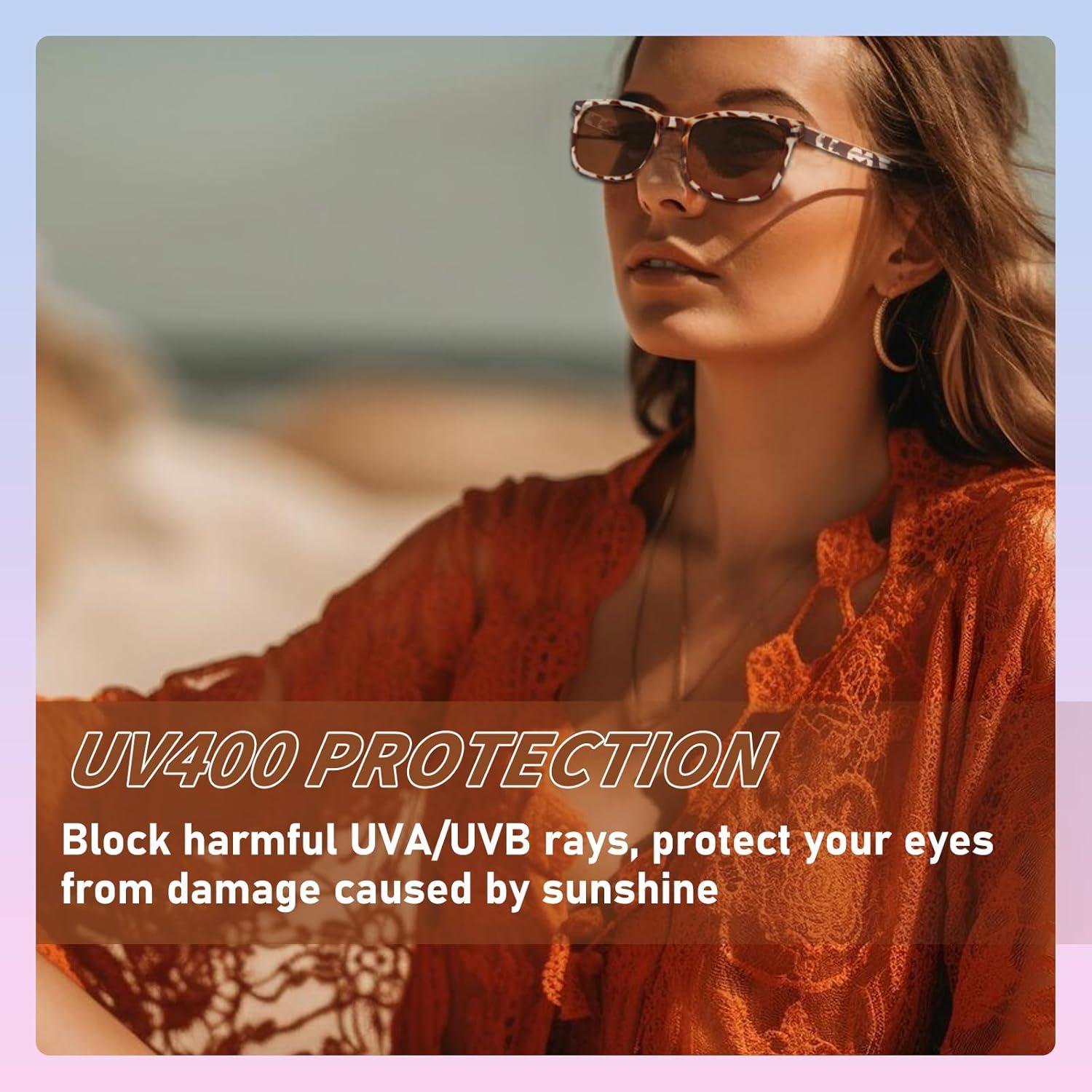 Gafas de sol progresivas TR90 UV400 con lectores 1.5x