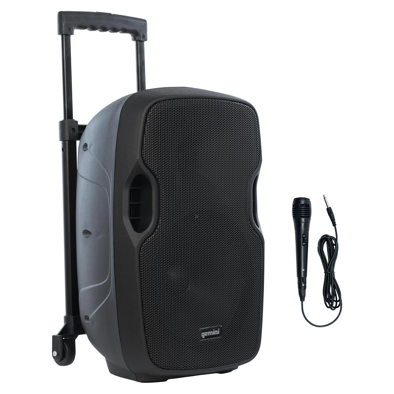 Altavoz PA Móvil Gemini AS-TOGO 1000W Bluetooth 10"