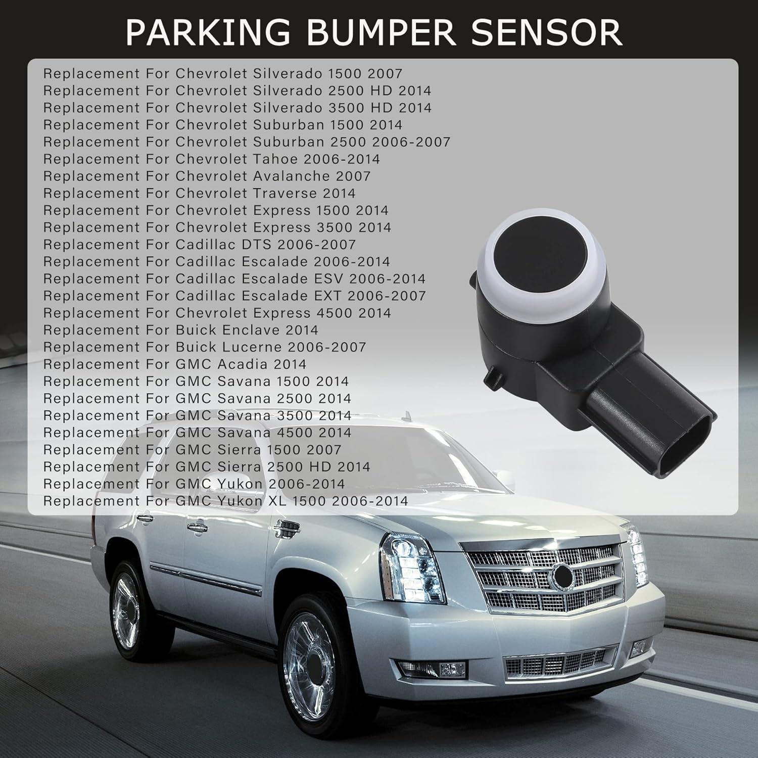 Sensor de Estacionamiento JDMSPEED 4 Piezas para GM