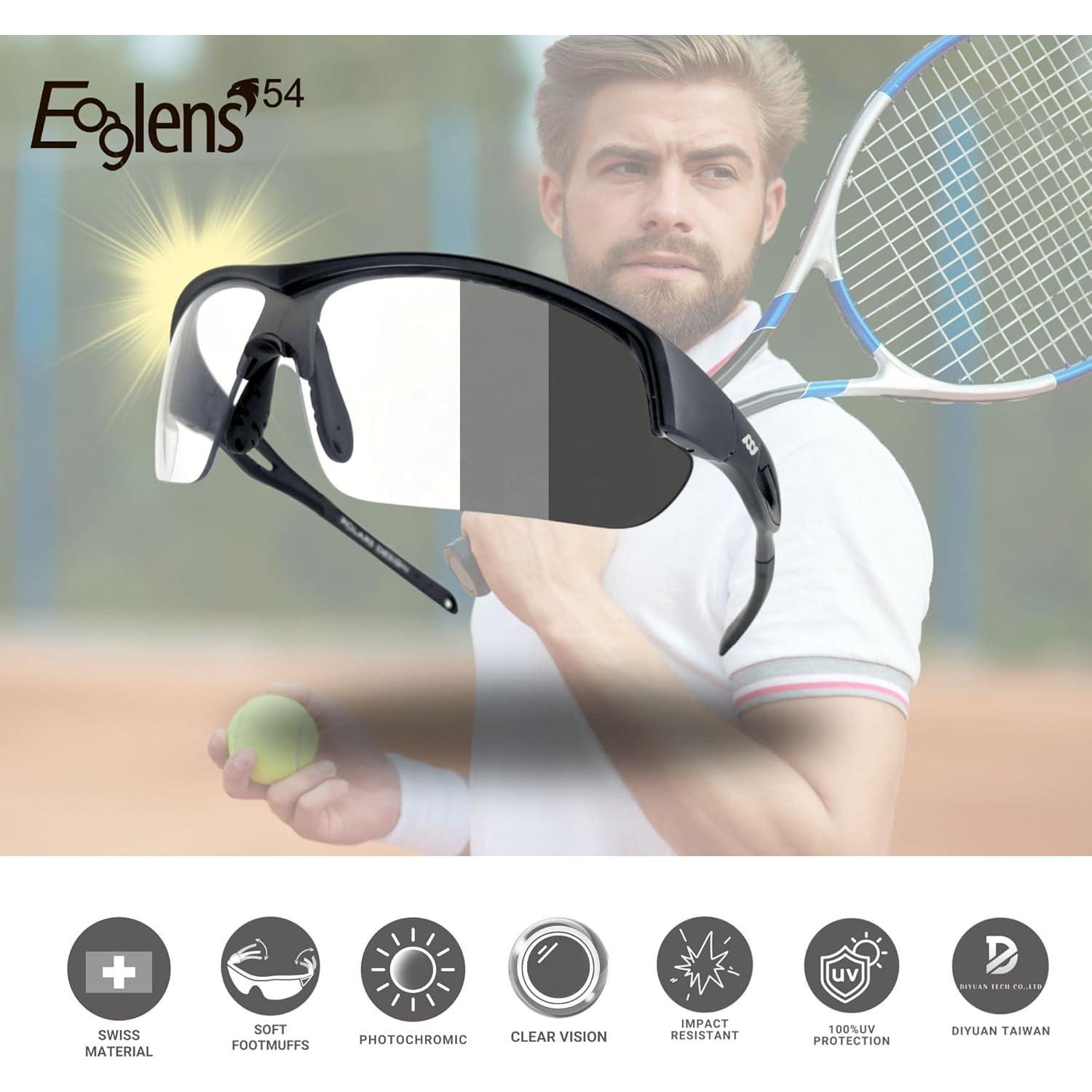 Gafas de sol fotoquímicas TR90 para ciclismo unisex