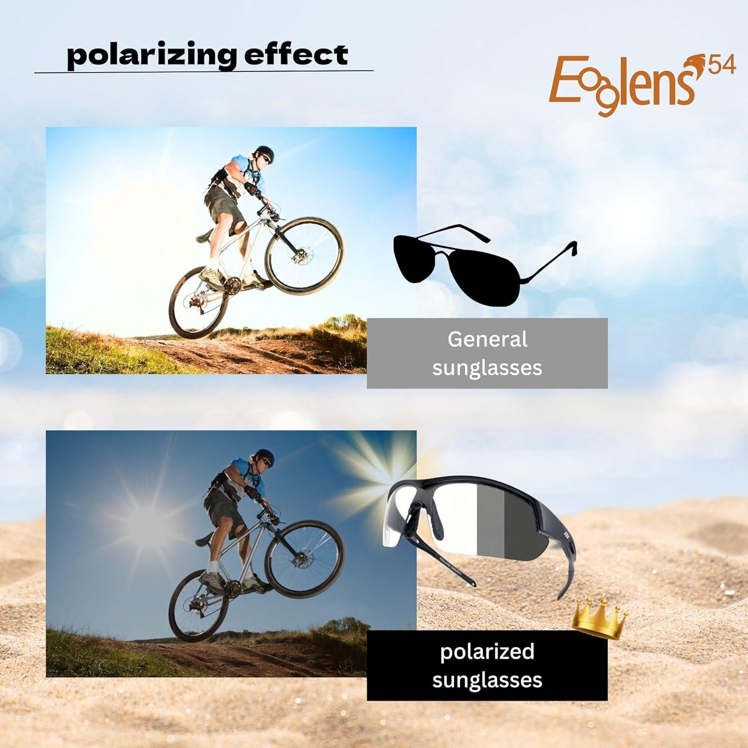 Gafas de sol fotoquímicas TR90 para ciclismo unisex