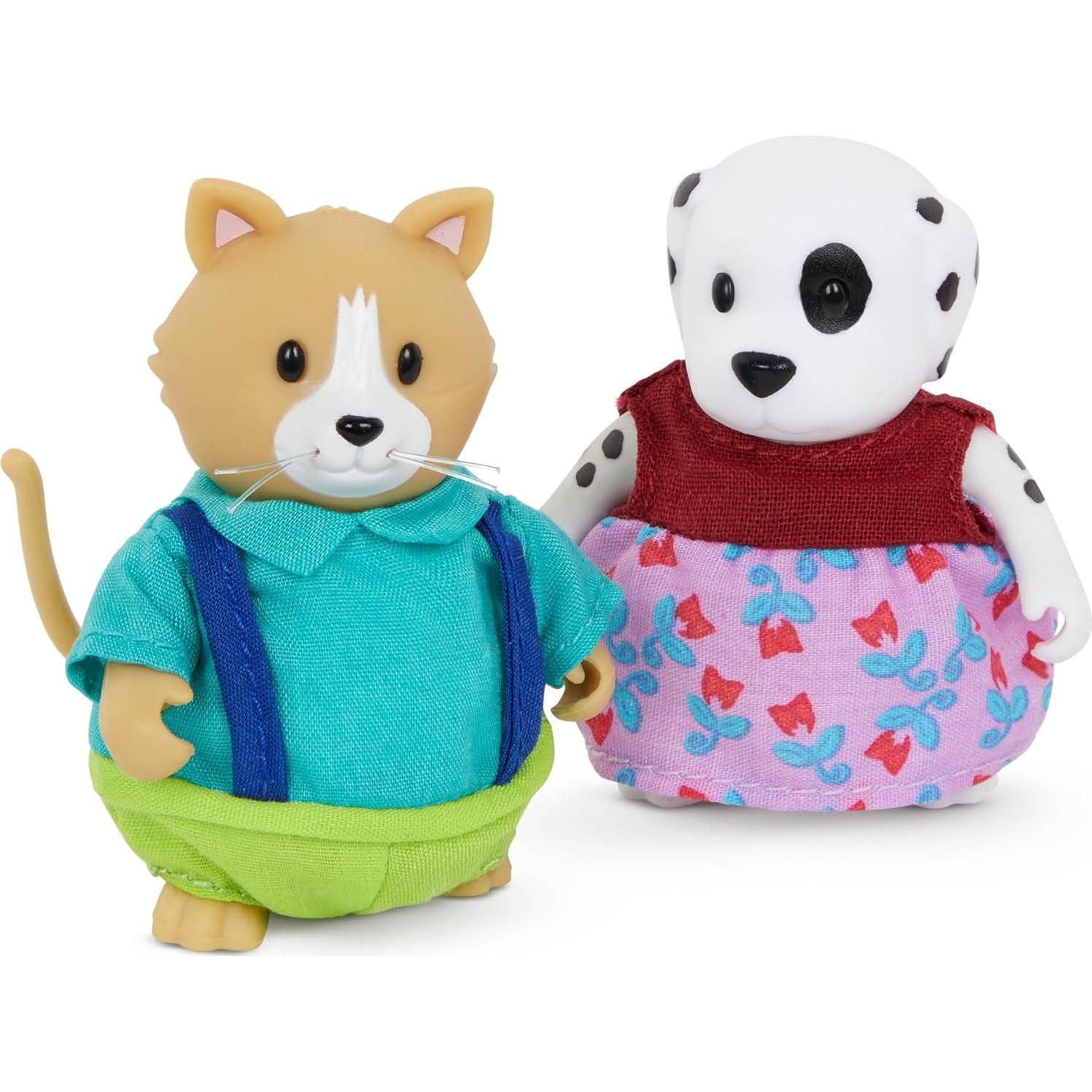 Set de Jardín Li'l Woodzeez - 4 Figuras de Animales