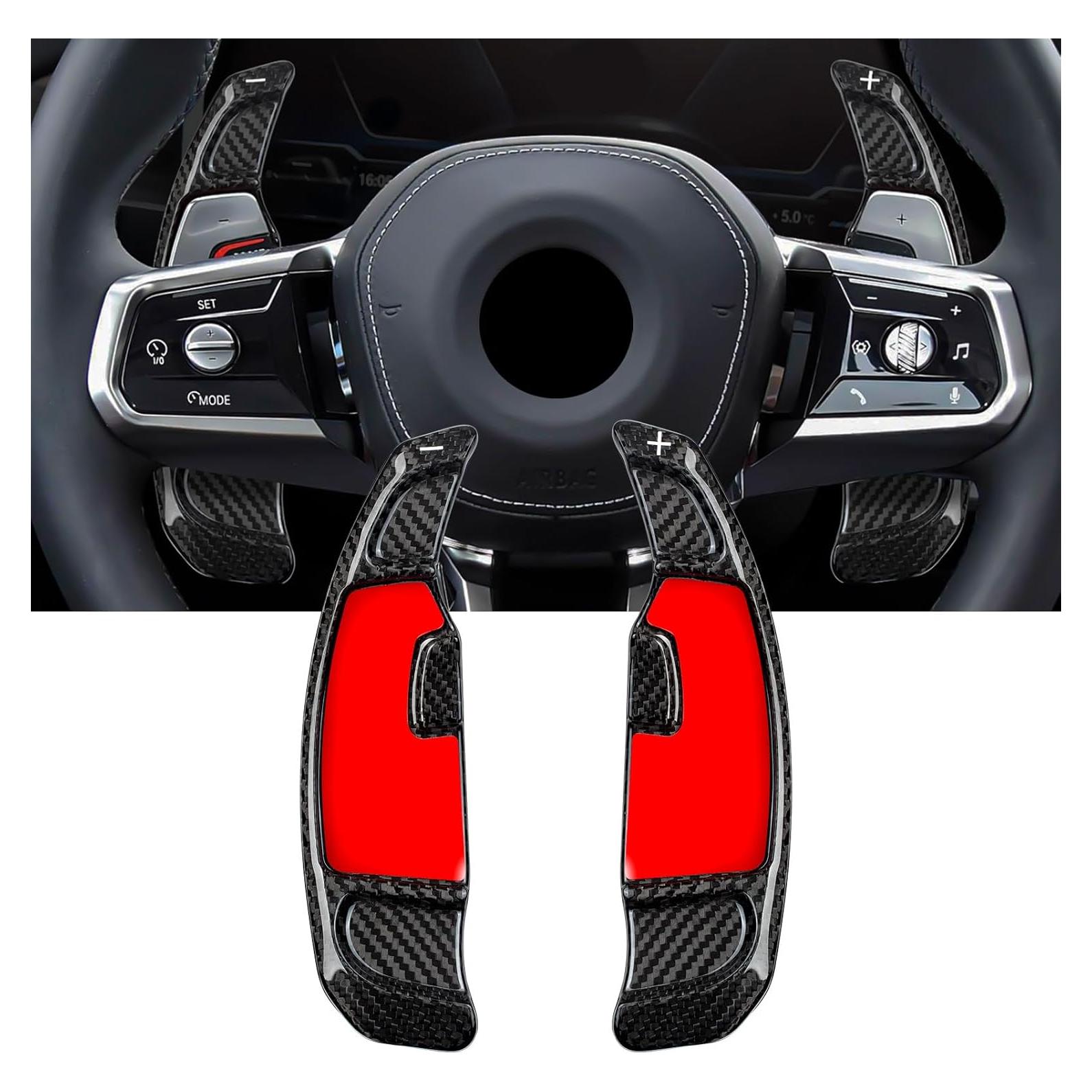 Cubierta de Extensión Cambio Palanca Volante T-carbon BMW