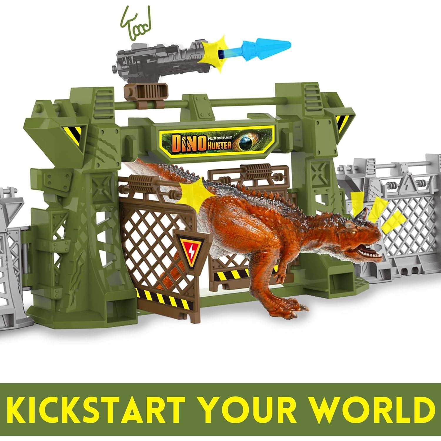 Set de Juguetes de Dinosaurios Oriate 32 Piezas T-Rex y Más