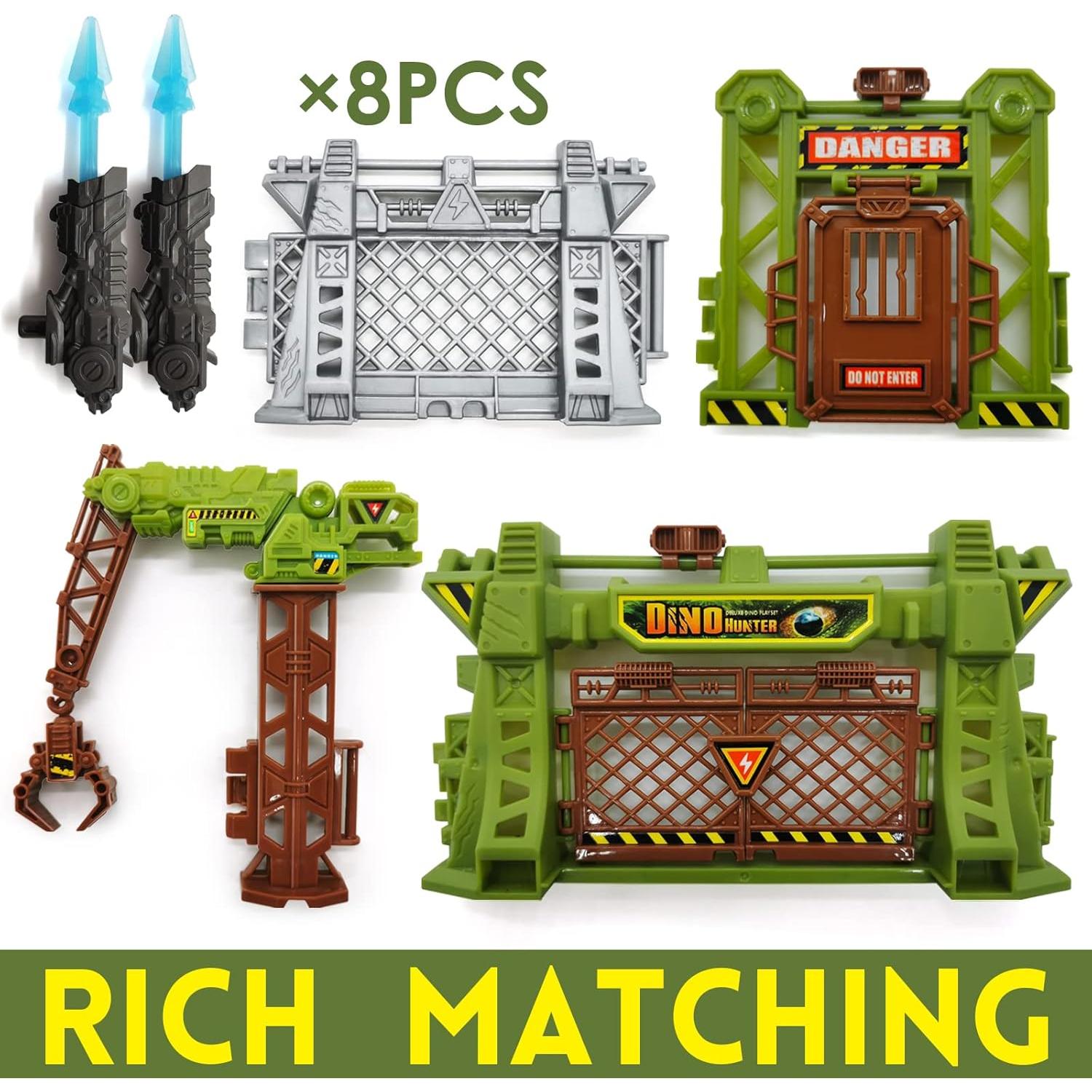 Set de Juguetes de Dinosaurios Oriate 32 Piezas T-Rex y Más