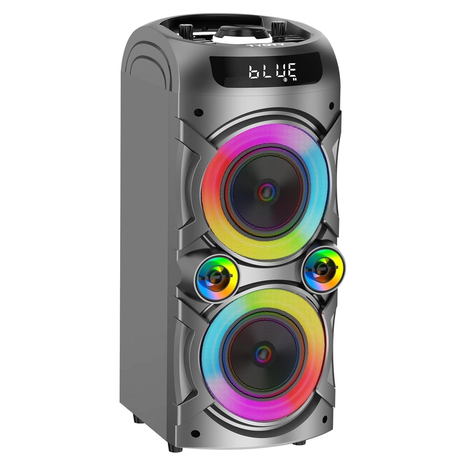 Altavoz Bluetooth A93 100W Portátil con Subwoofer y LED