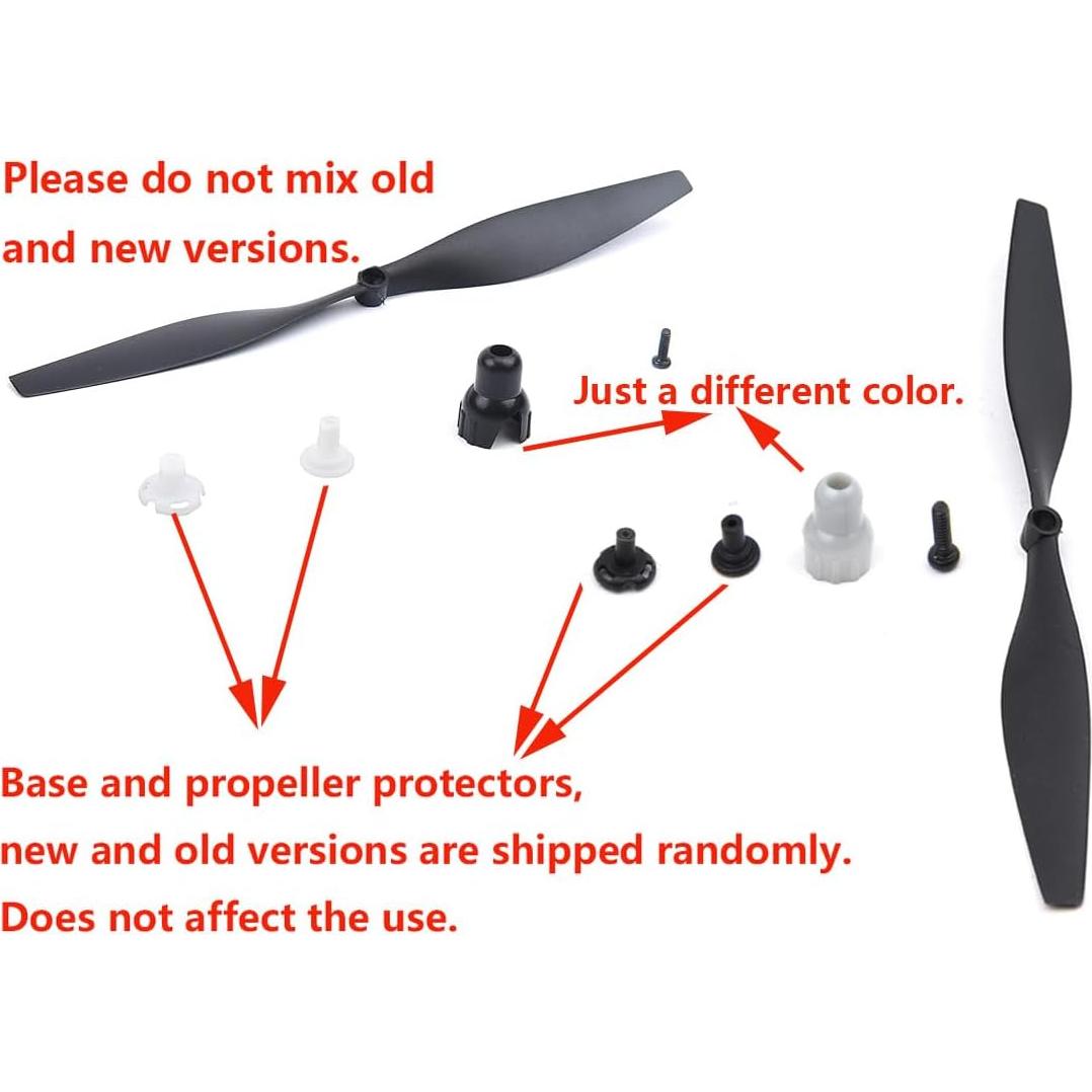 Hélices de Repuesto YoungRC para Avión RC 400mm con Protectores
