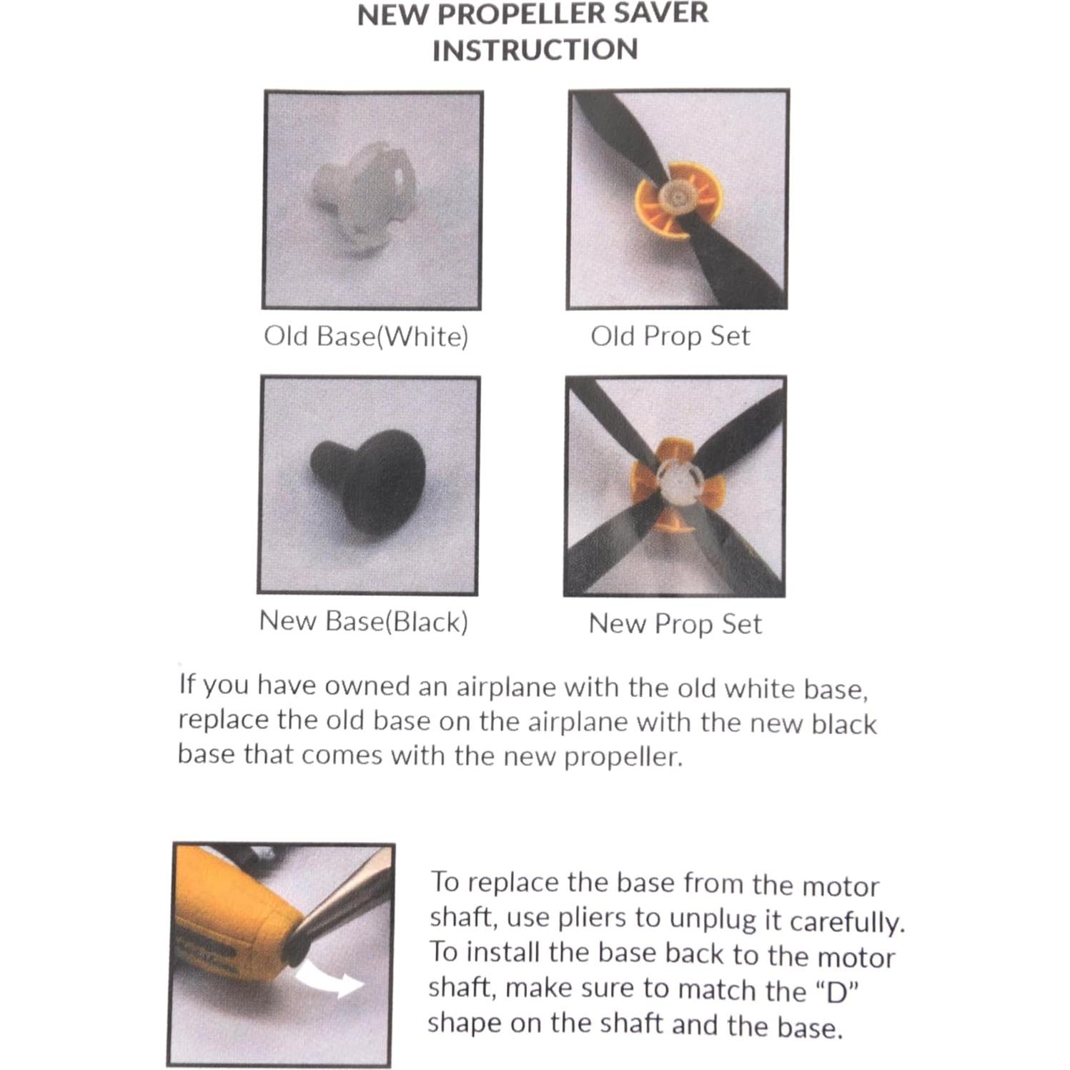 Hélices de Repuesto YoungRC para Avión RC TR-C385/TR-C285G