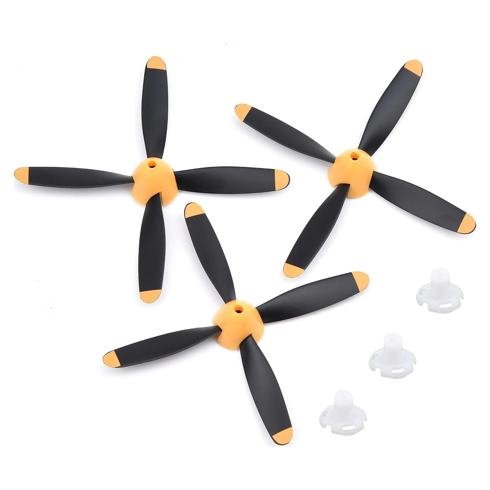 Hélices de Repuesto YoungRC 4 Palas para Aviones RC