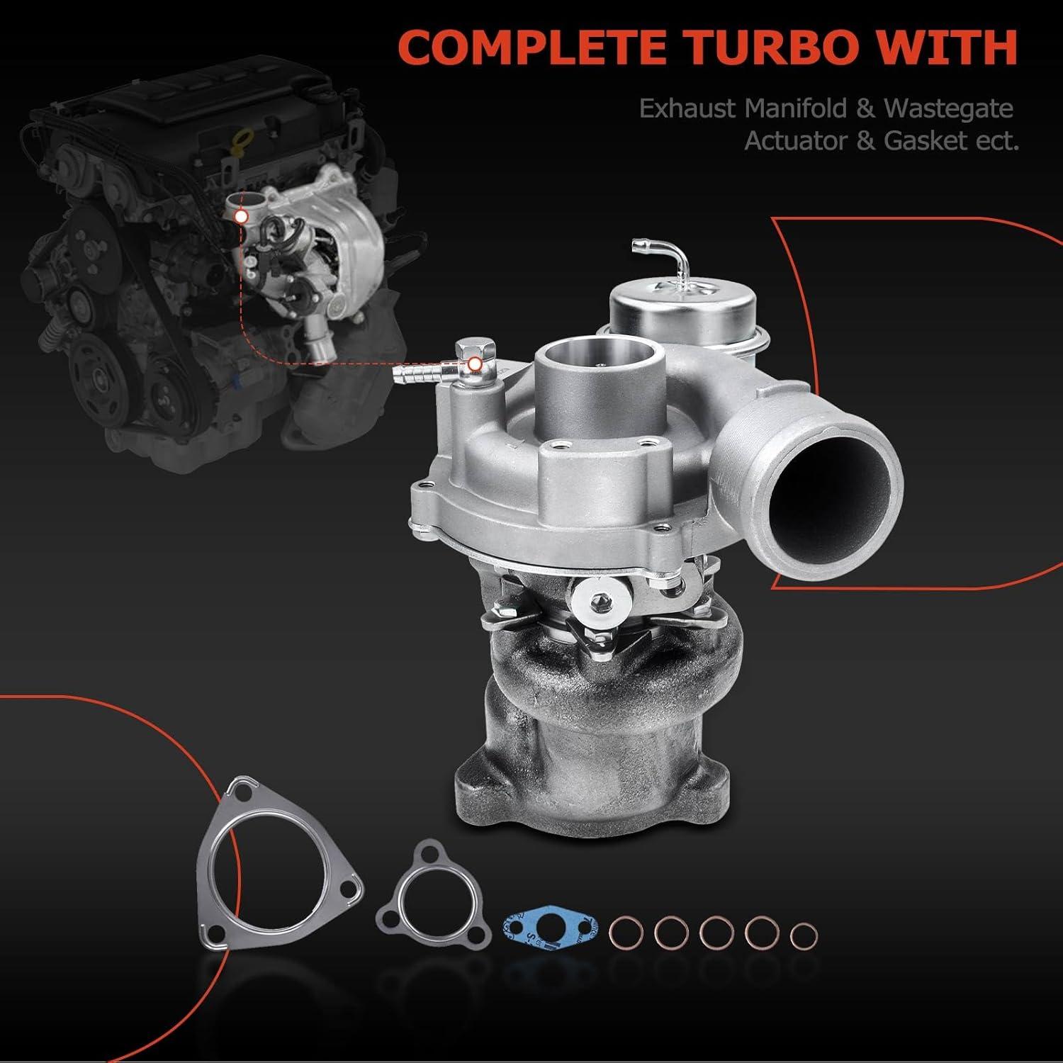 Kit turbocompresor A-Premium K03 con actuador y junta 1.8L