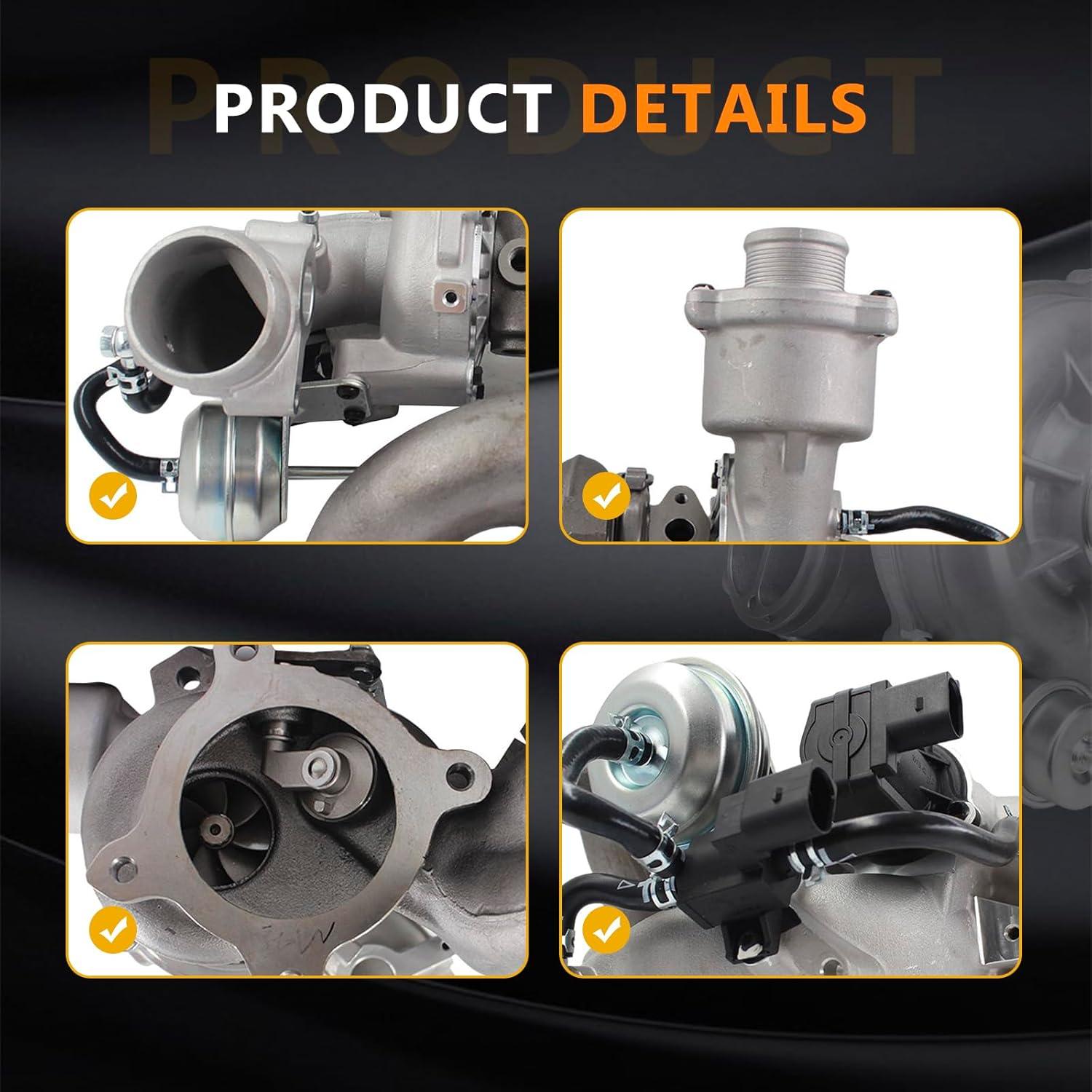 Turbocompresor TOPAZ 2.0L para Audi A4 A5 A6 Q5 2009-2017