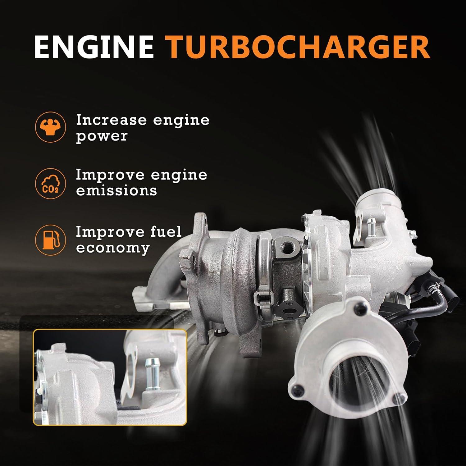 Turbocompresor TOPAZ 2.0L para Audi A4 A5 A6 Q5 2009-2017