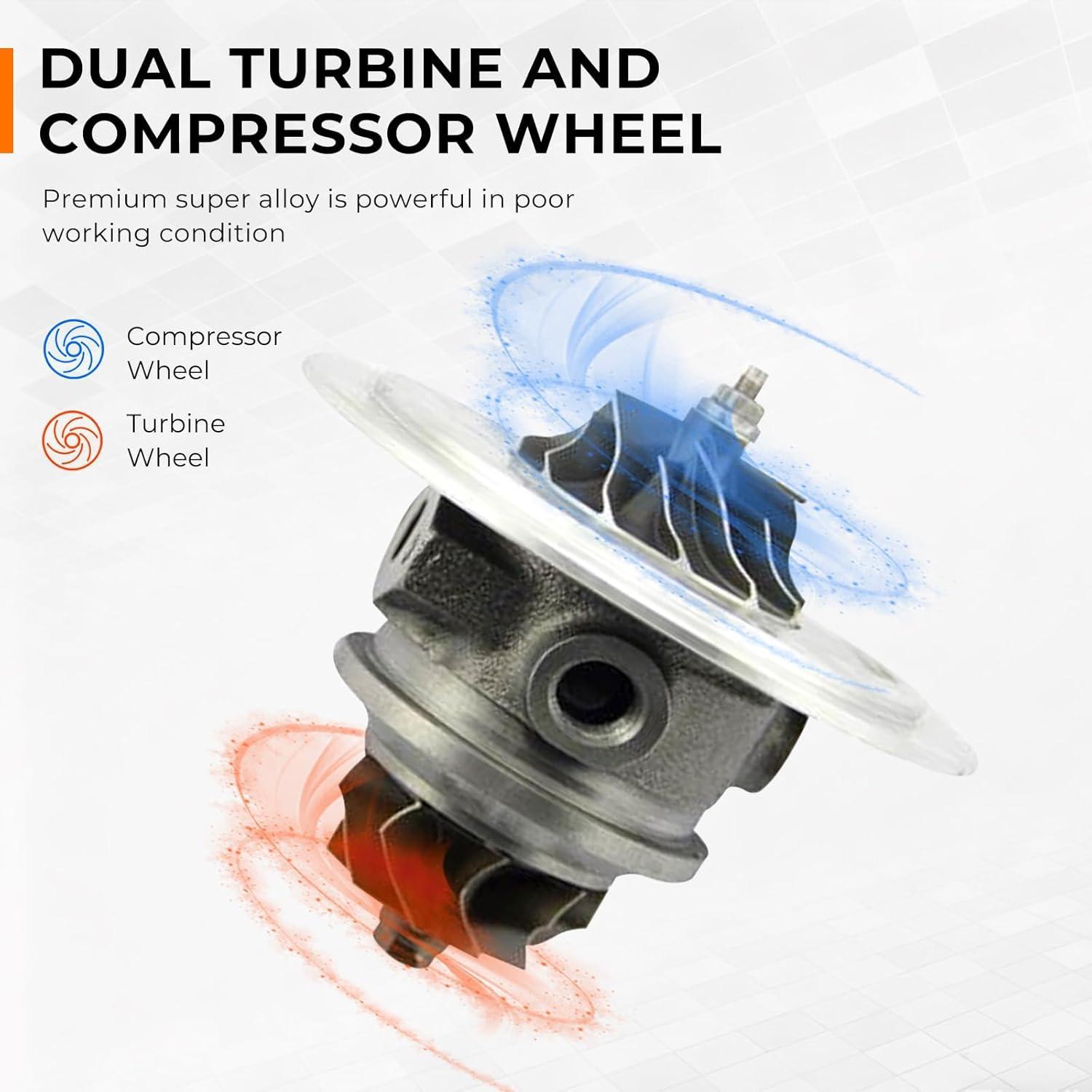 Kit de Reparación Turbo KP39 QBselecar para Motor 1.6L Ford