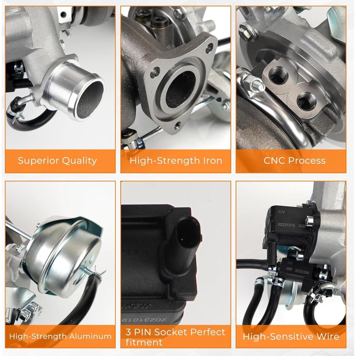 Kit de Reparación Turbo KP39 QBselecar para Motor 1.6L Ford