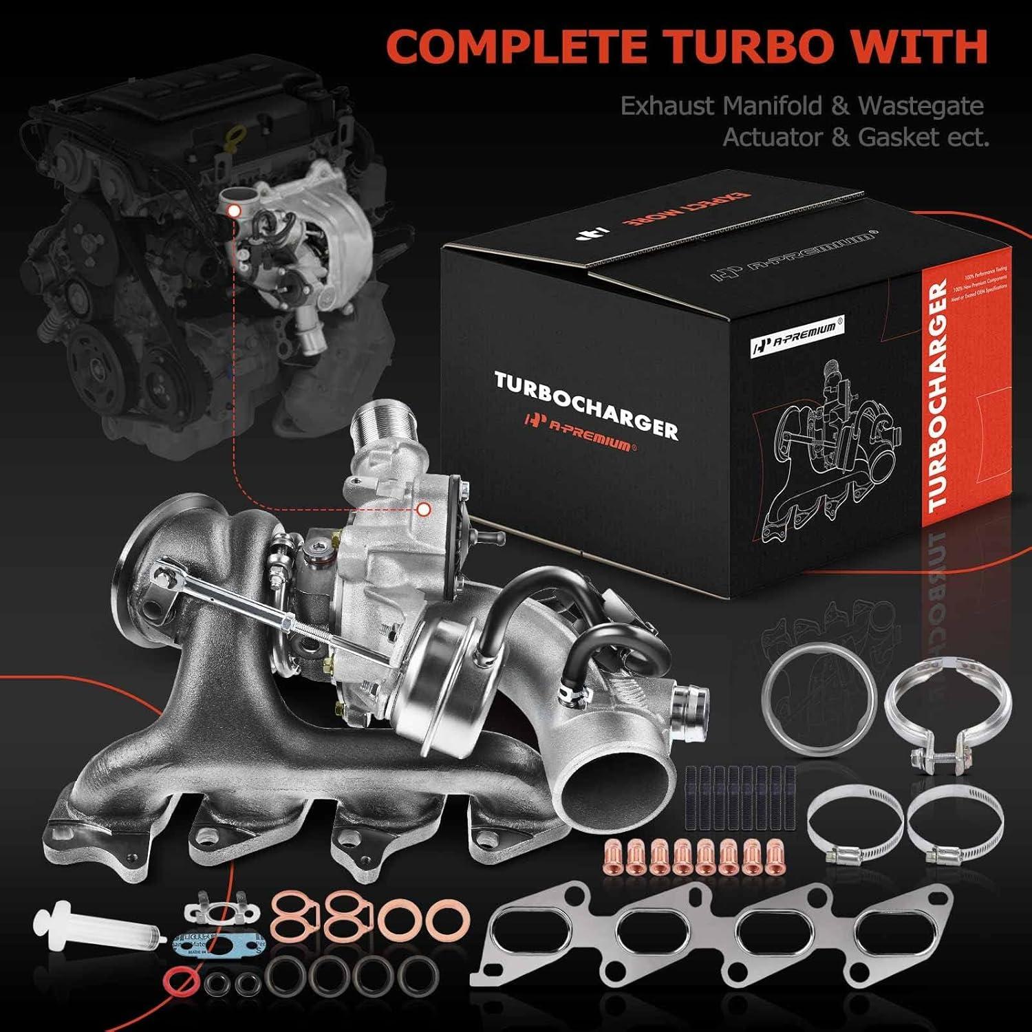 Turboalimentador A-Premium 1.4L con Kit de Instalación Completa