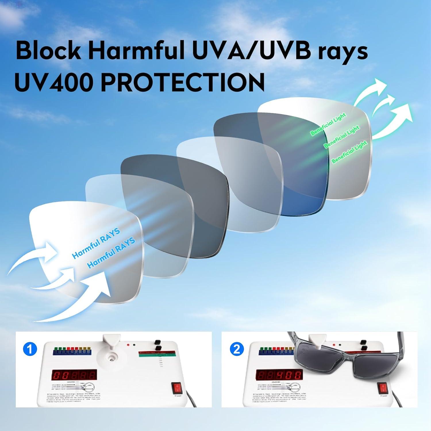 Gafas de Sol Bifocales Missfive 2 Pack UV400 3.0