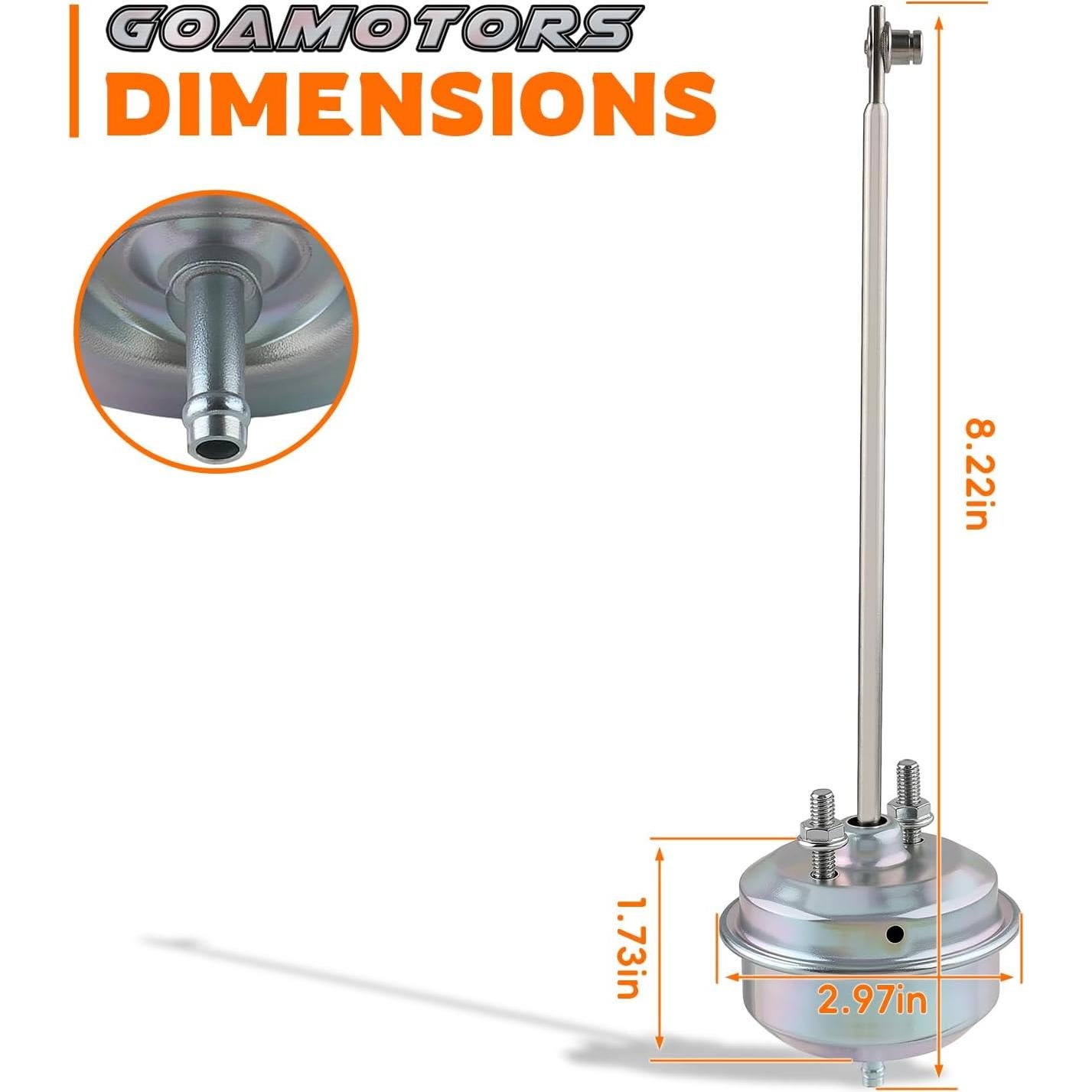 Actuador de Válvula de Alivio Turbo GoaMotors A2740904080 para Mercedes