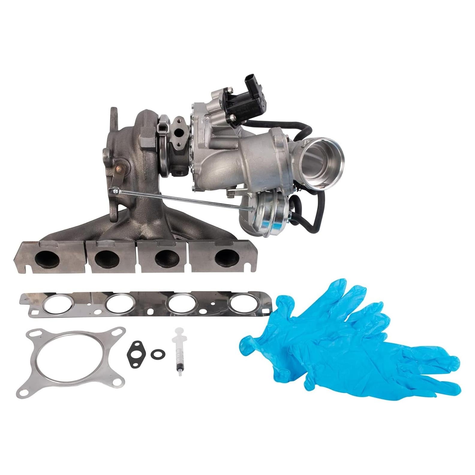 Turbocompresor TRQ TCA15007 con Colector para Audi VW 2.0L