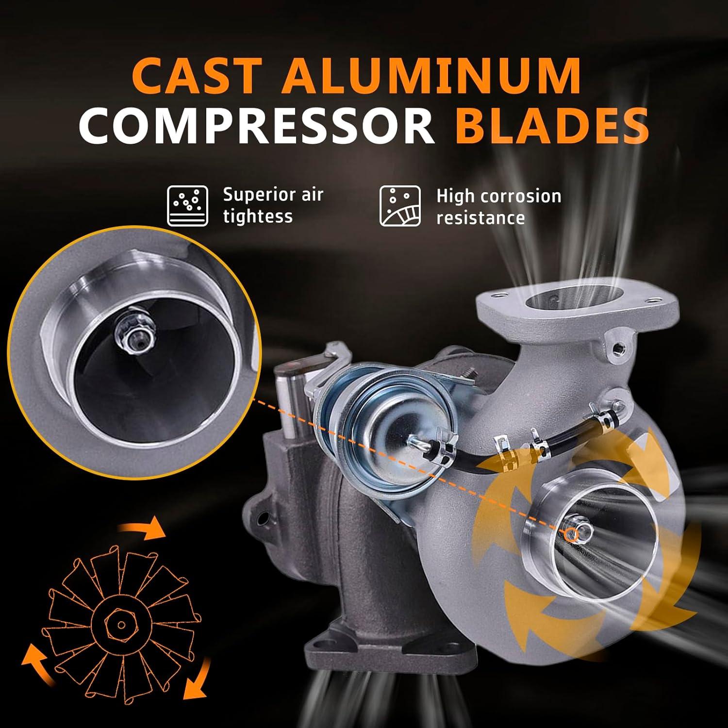 Turbocompresor Bapmic RHF55 para Subaru Impreza 2.5L H4 Turbo