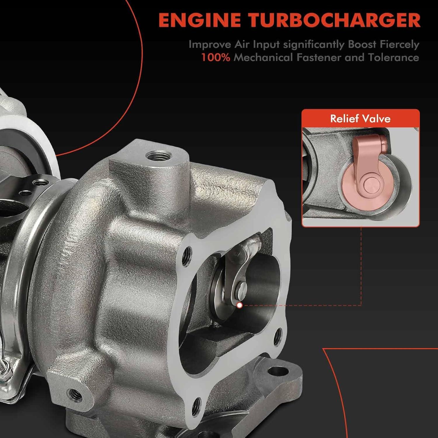 Turboalimentador A-Premium CT26 con Junta para Toyota Land Cruiser 4.2L 1990-1997