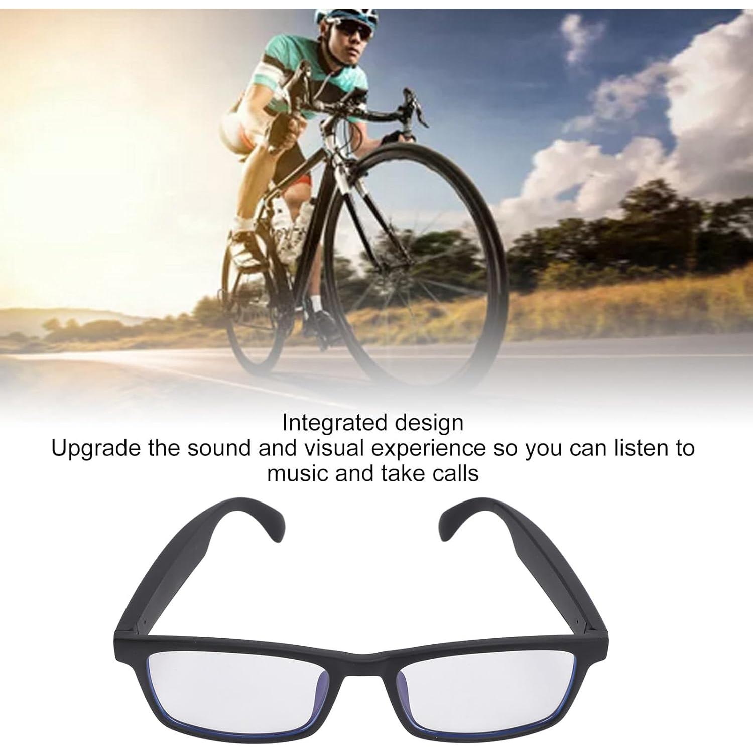 Gafas de Audio Bluetooth Dpofirs con Bloqueo de Luz Azul