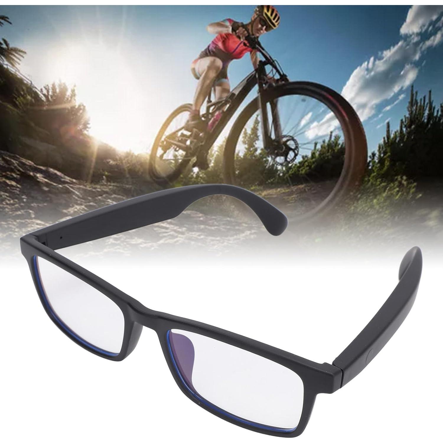 Gafas de Audio Bluetooth Dpofirs con Bloqueo de Luz Azul