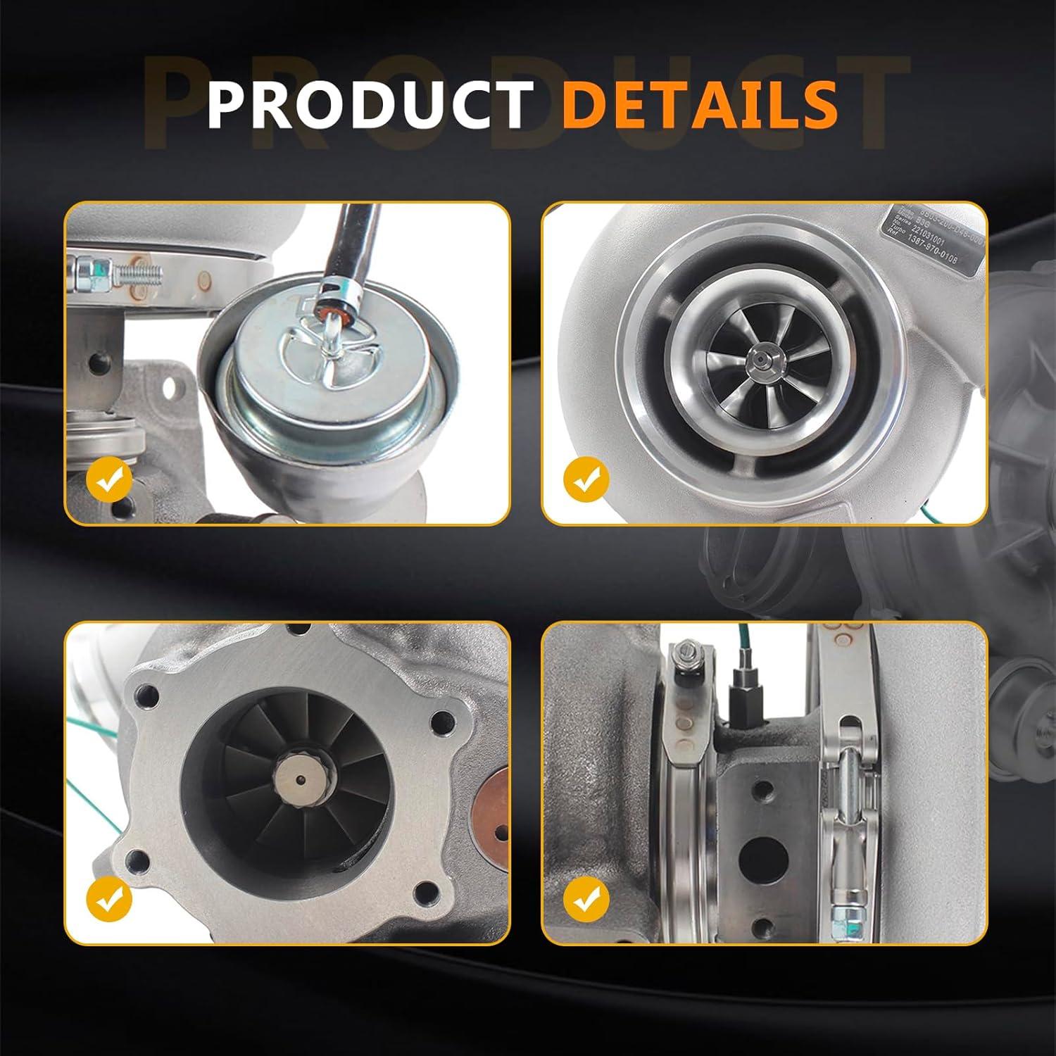 Kit de Turbocompresor TOPAZ B3G para Freightliner L6 12.8L