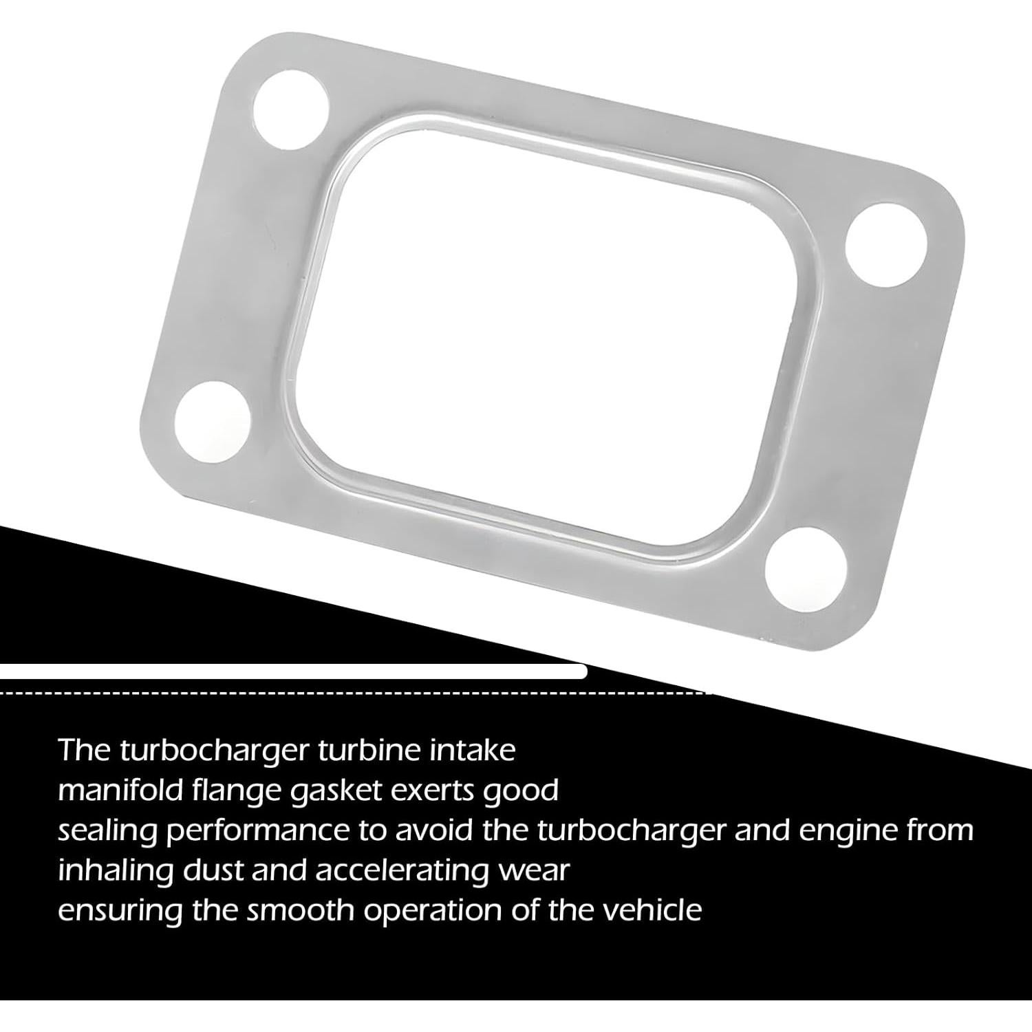 Junta de Flange Turbo T3 Dogary 2 Piezas Metal 1000HP