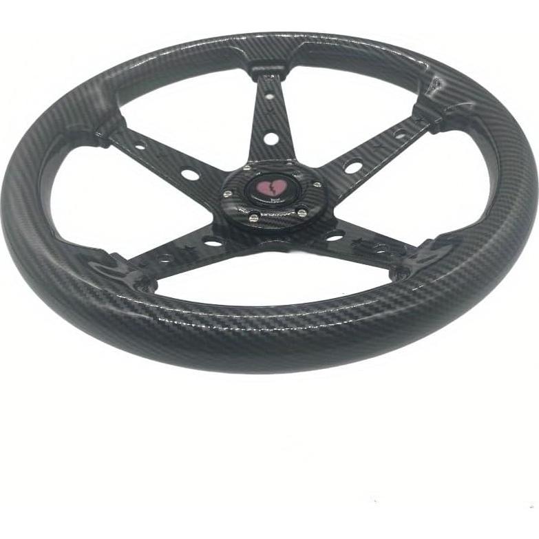 Volante Deportivo HOCSTONE 320mm Fibra de Carbono ABS