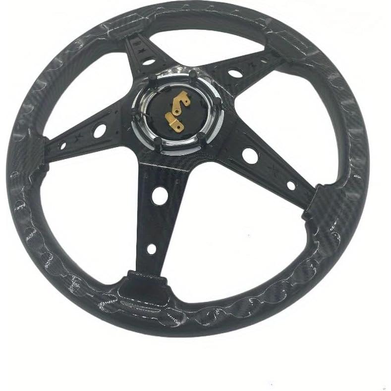 Volante Deportivo HOCSTONE 320mm Fibra de Carbono ABS