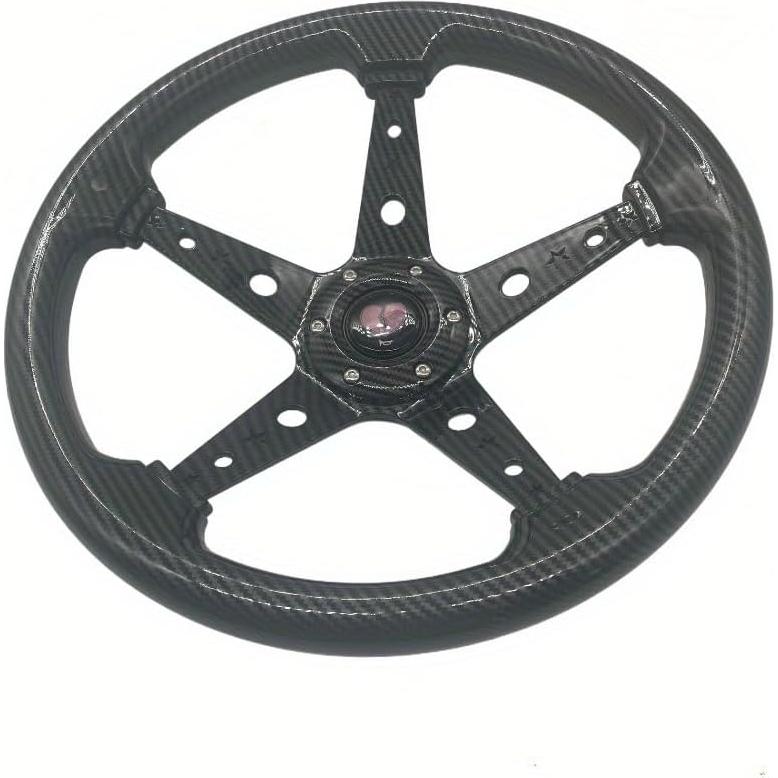 Volante Deportivo HOCSTONE 320mm Fibra de Carbono ABS