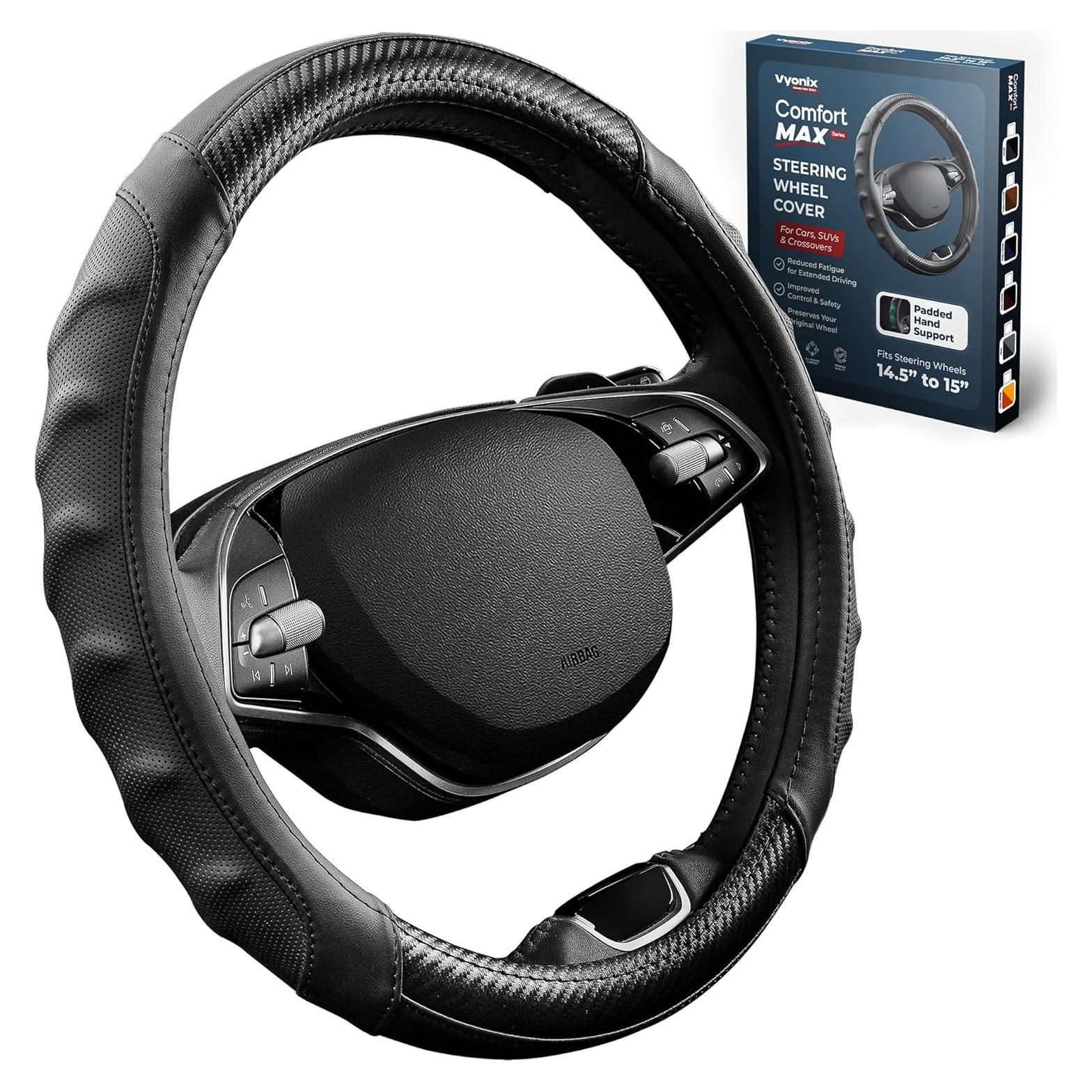 Cubierta de Volante Vyonix Comfort Max 15 Pulgadas Antideslizante