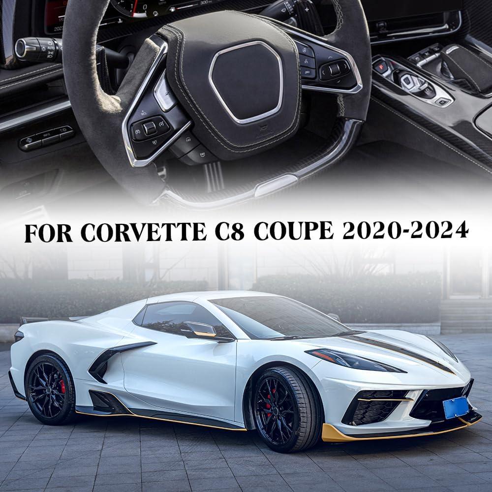 Marco de Volante de Fibra de Carbono Jogon para Chevrolet Corvette C8