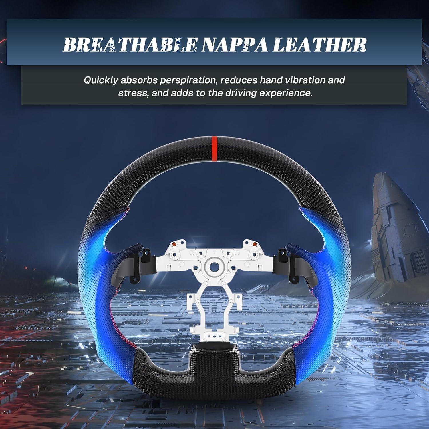 Volante de fibra de carbono VOONKE RC-IFG37 para Infiniti G37