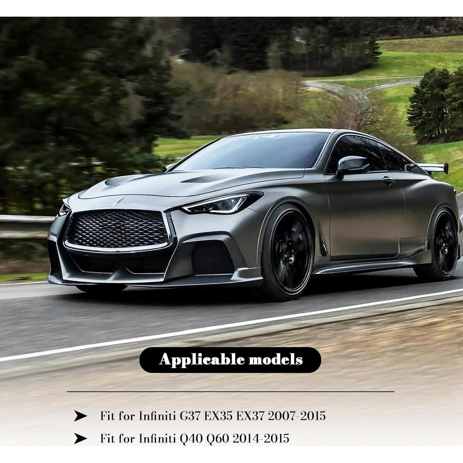 Volante de fibra de carbono VOONKE RC-IFG37 para Infiniti G37